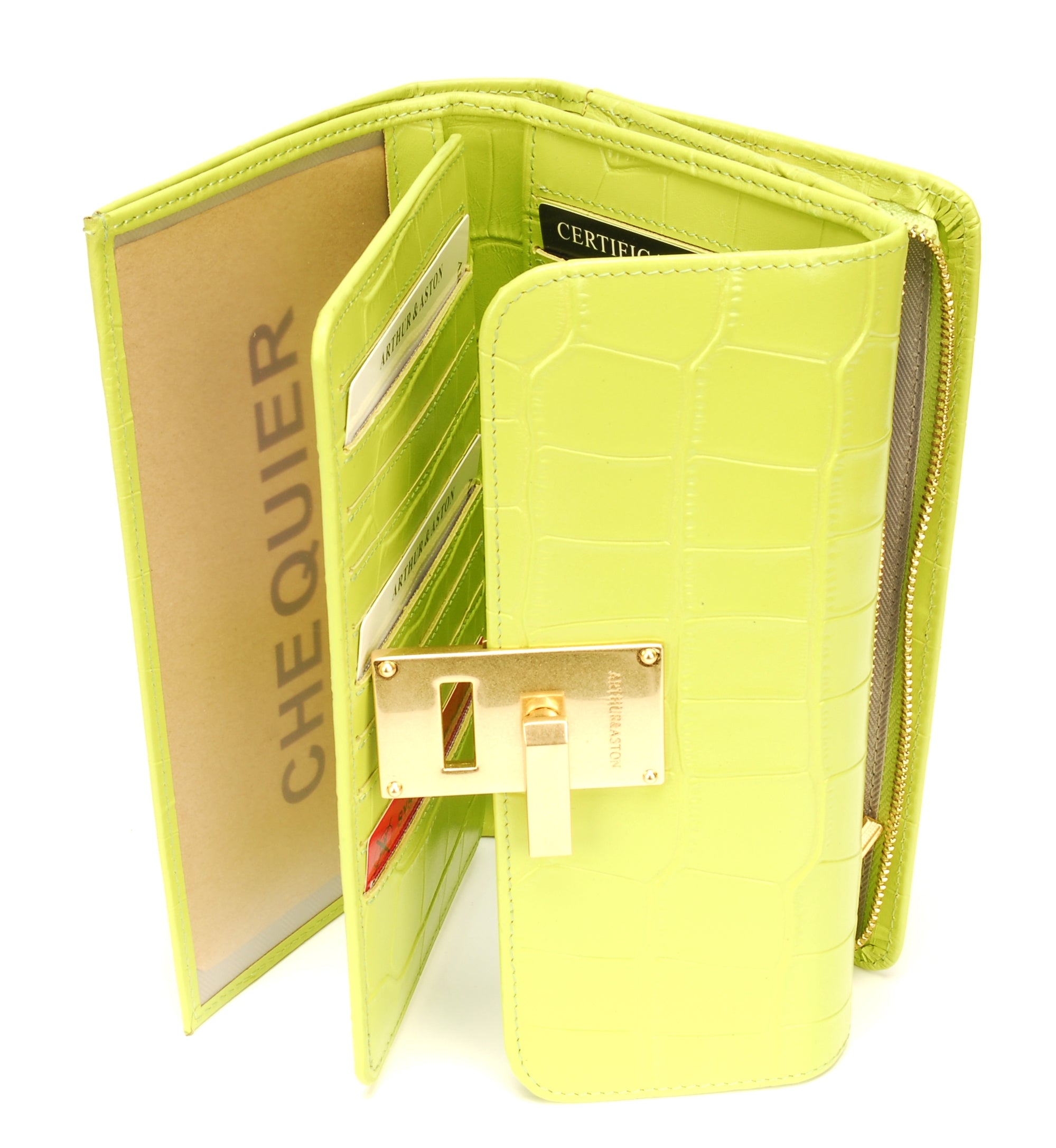 Portefeuille Porte-chéquier cuir Romy