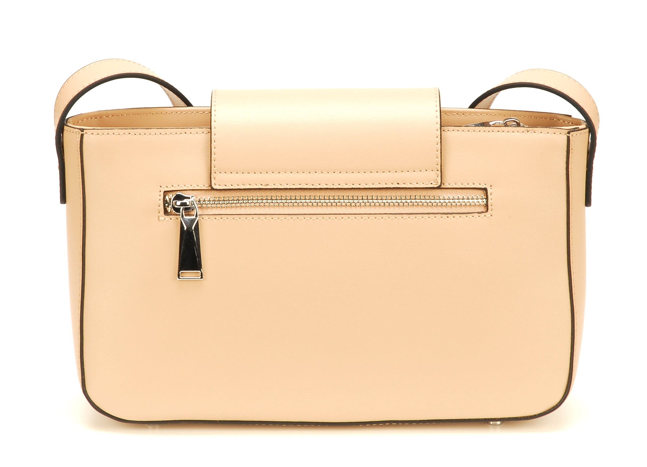 Pochette bandoulière croûte de cuir Elizabeth