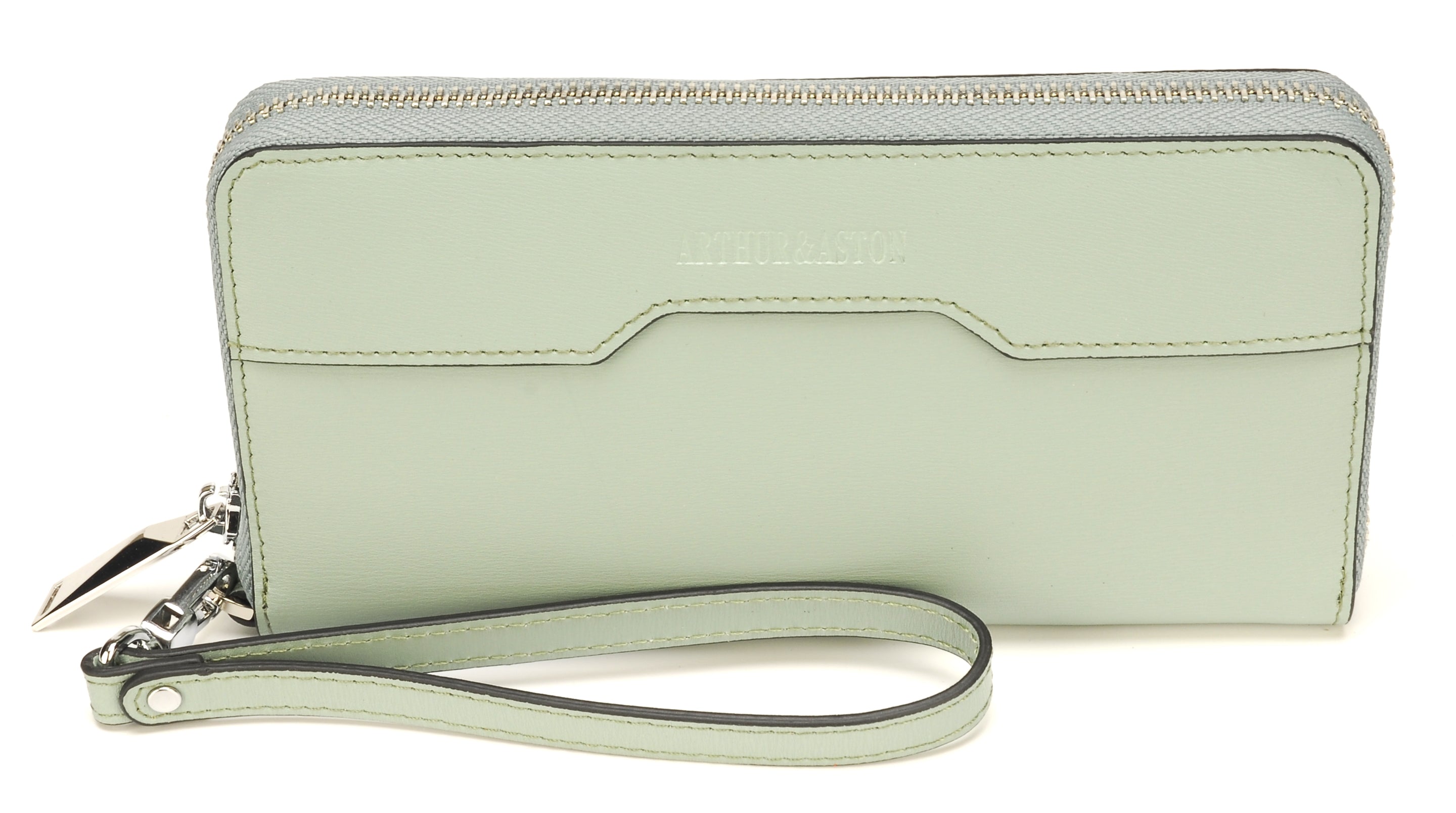 Portefeuille croûte de cuir Elizabeth