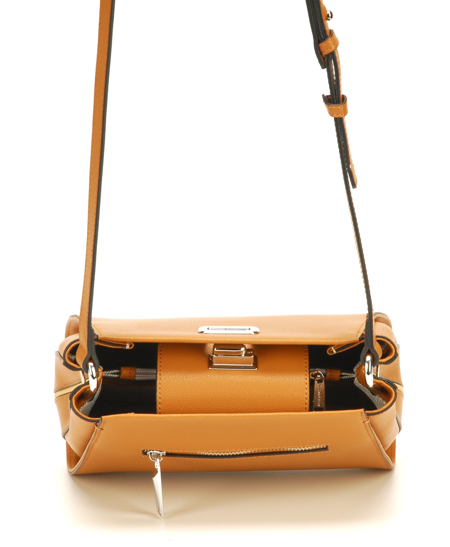 Sac travers Croûte de cuir Mary