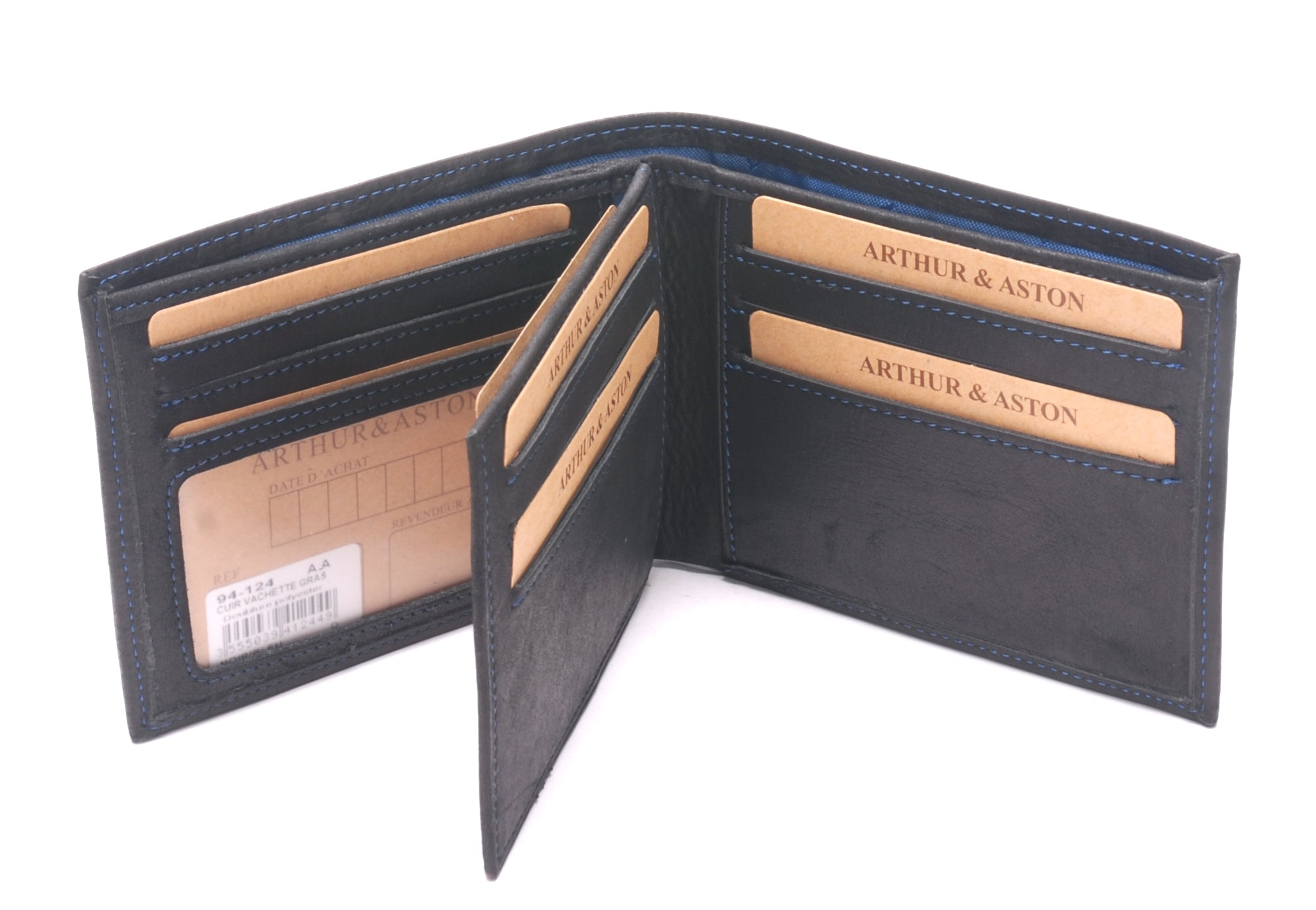 Louis Italian oiled leather card holder
