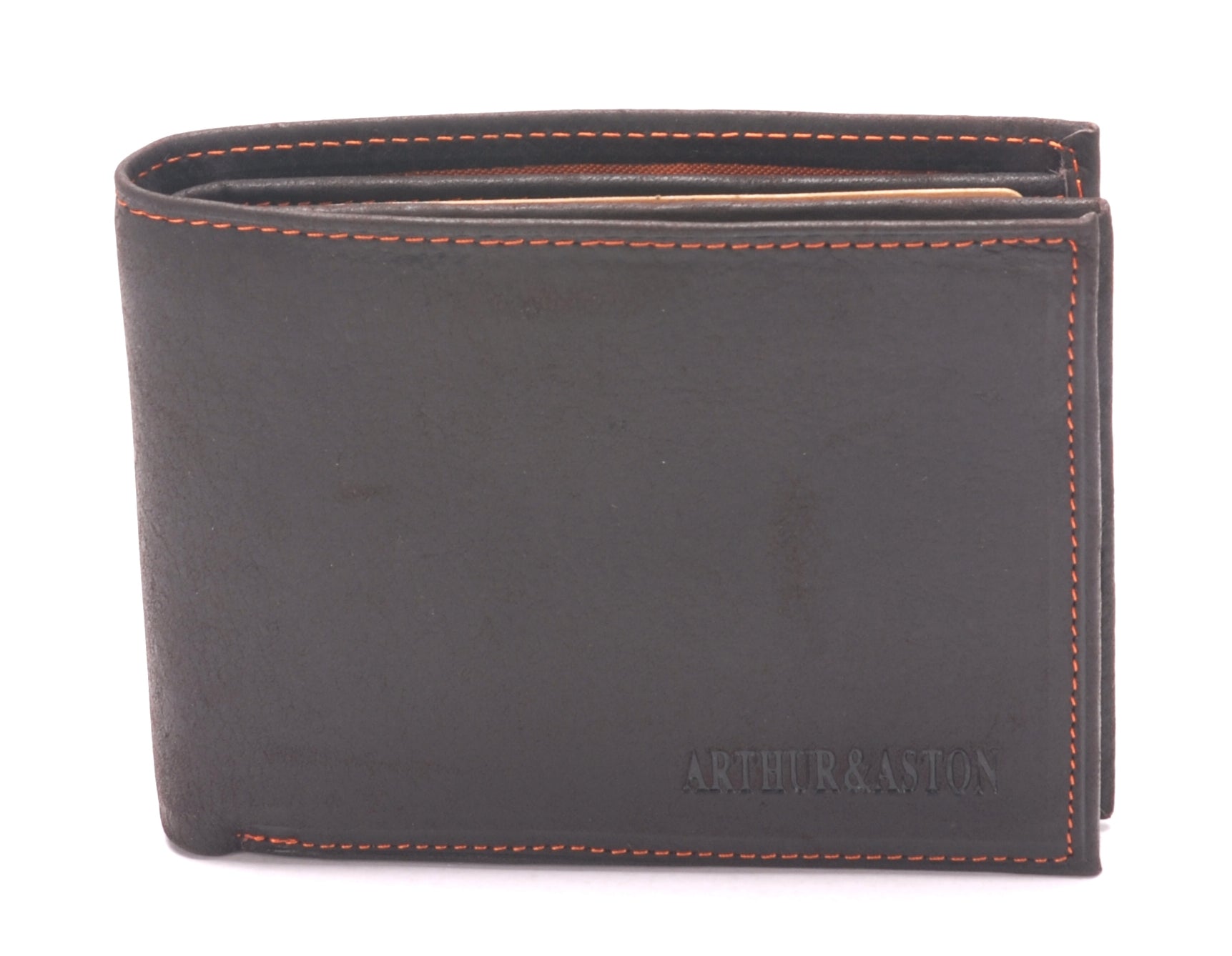 Louis Italian oiled leather card holder