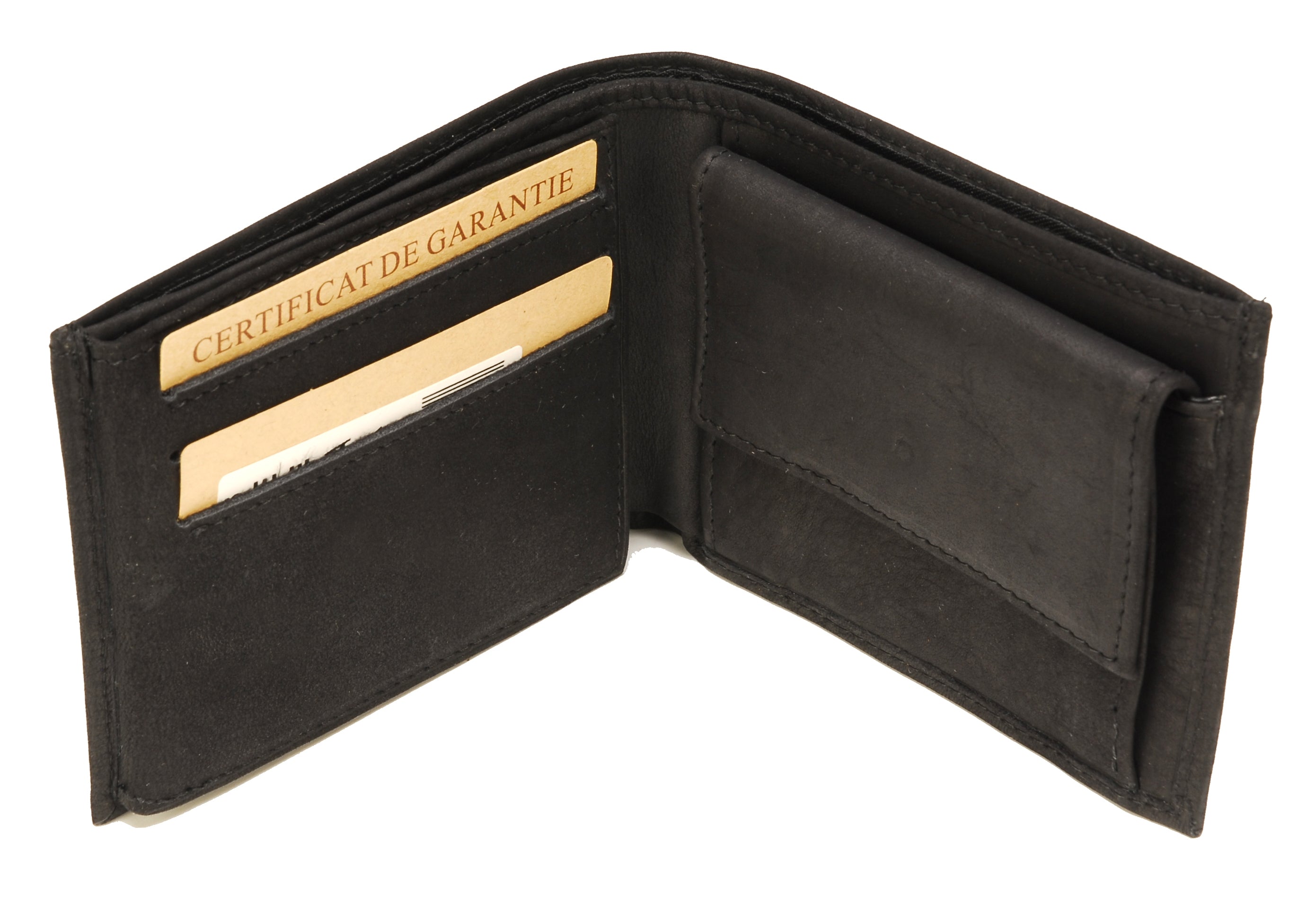 Louis Italian oiled leather wallet