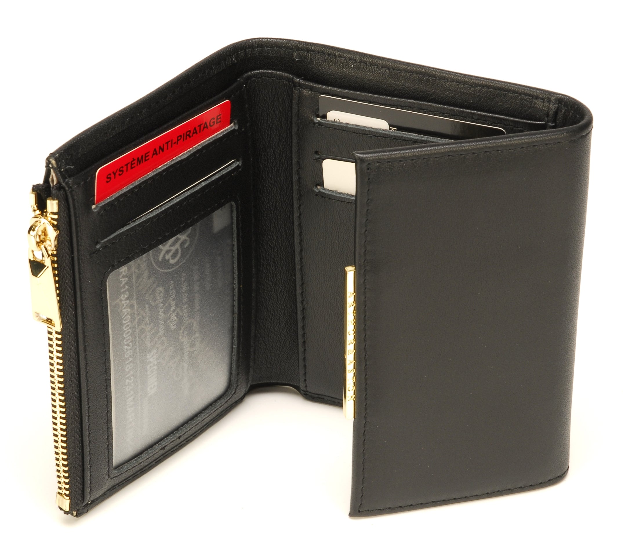 Portefeuille Amandine en cuir