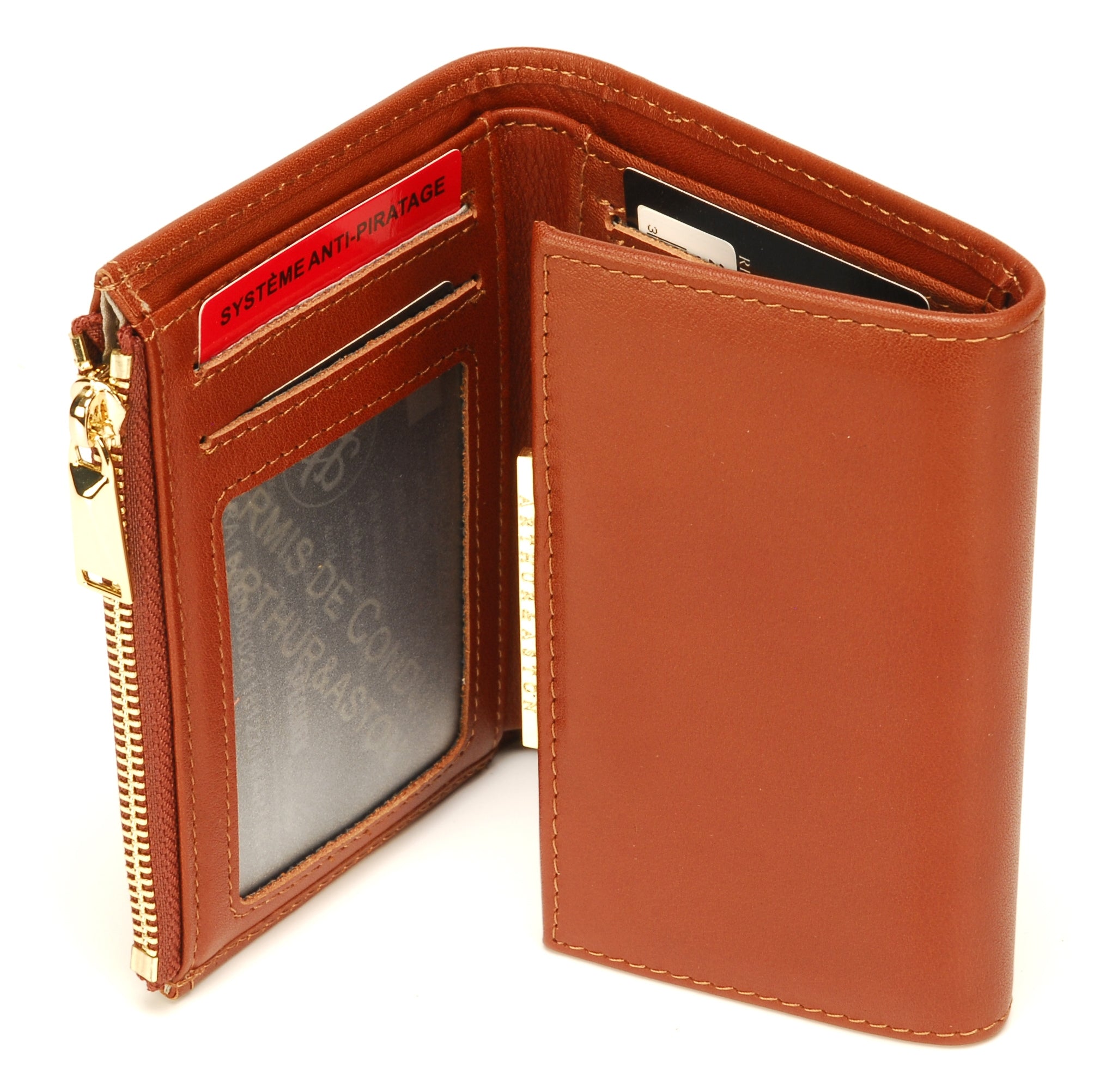 Portefeuille Amandine en cuir