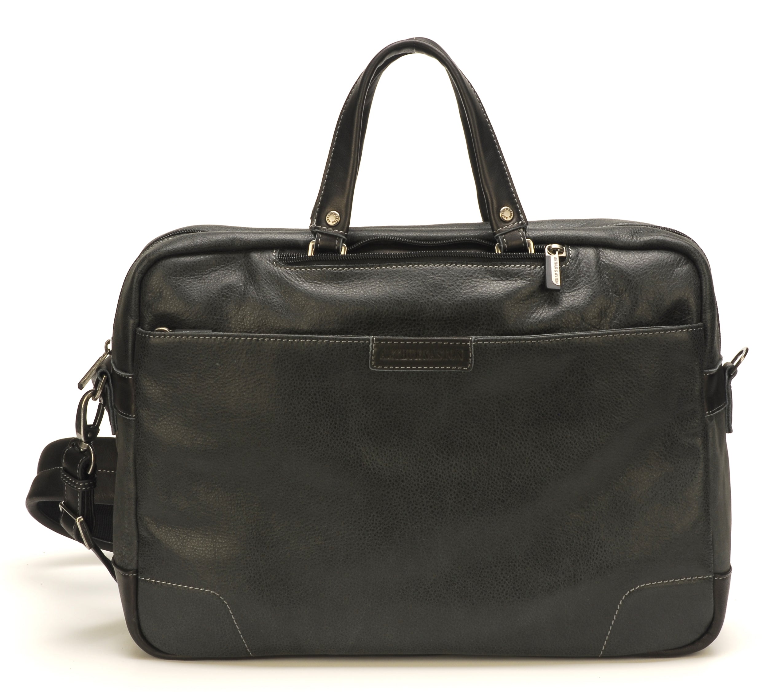 Marco leather convertible briefcase 2158-05
