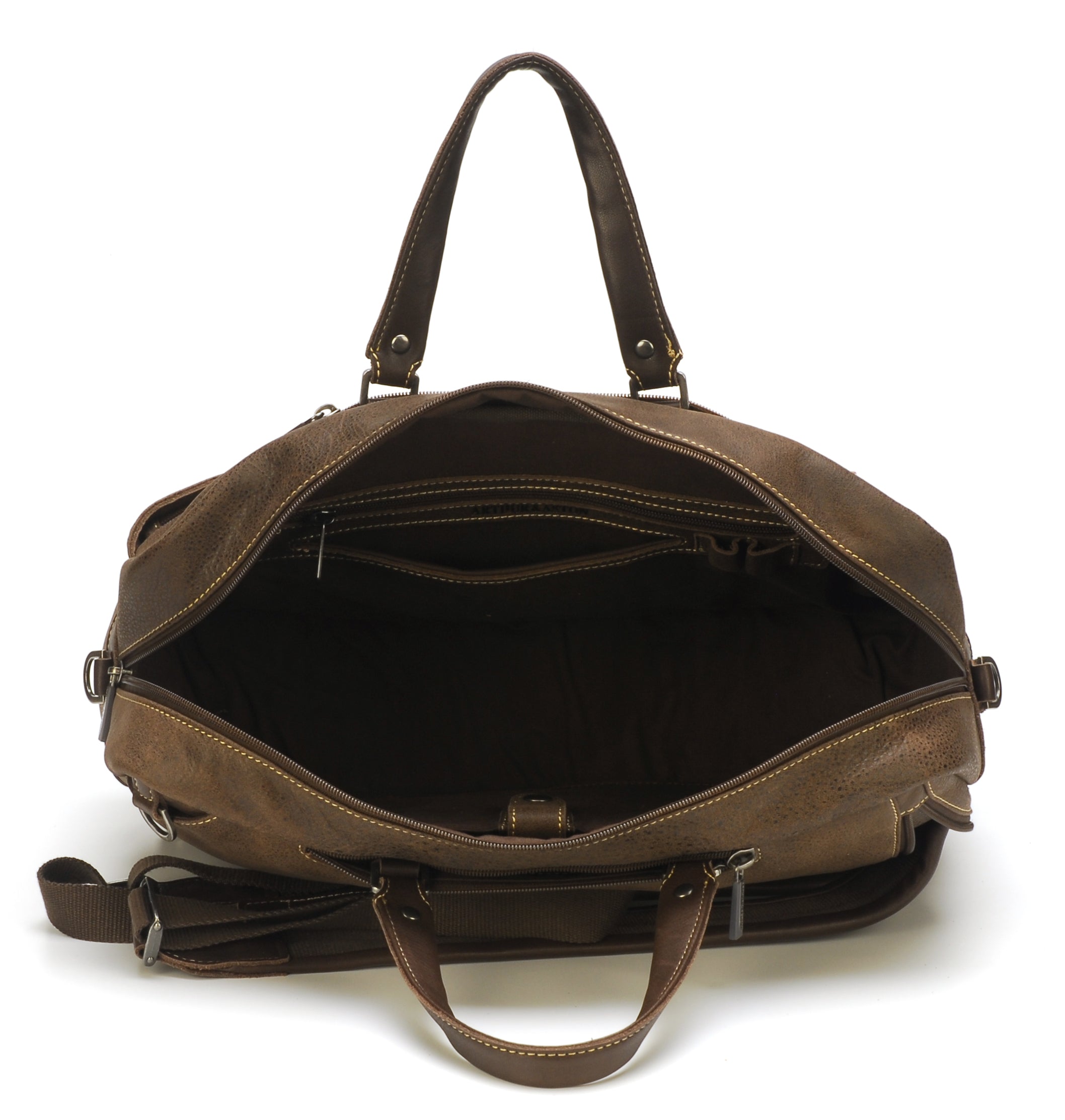 Marco leather convertible briefcase 2158-05
