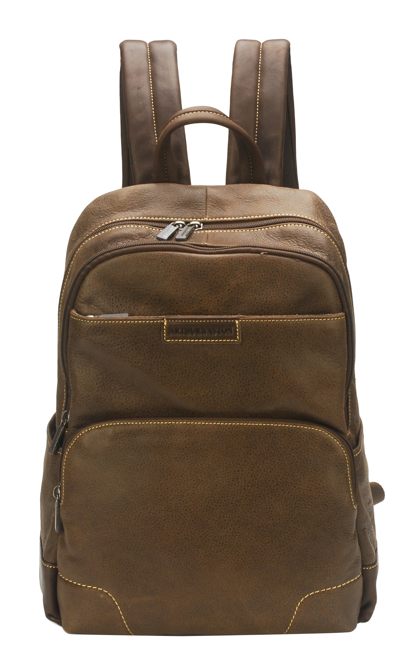 a-2 backpack leather averix Marco leather backpack 2158-16