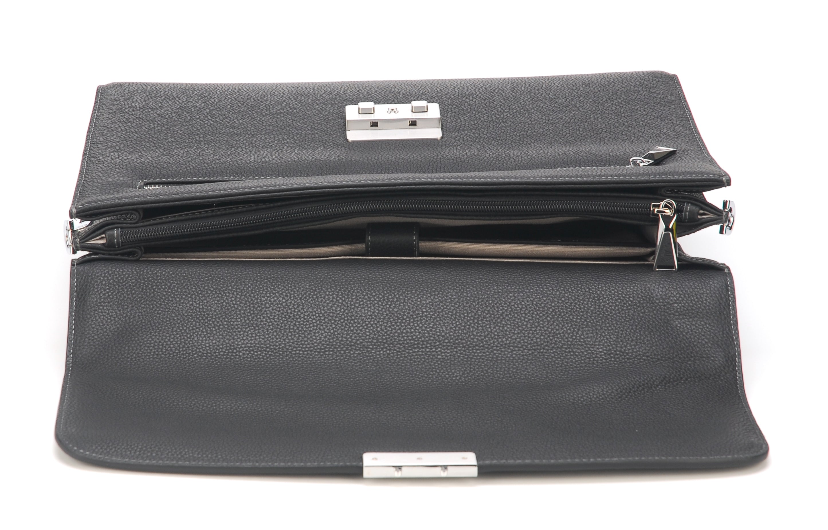 Antoine cowhide leather briefcase