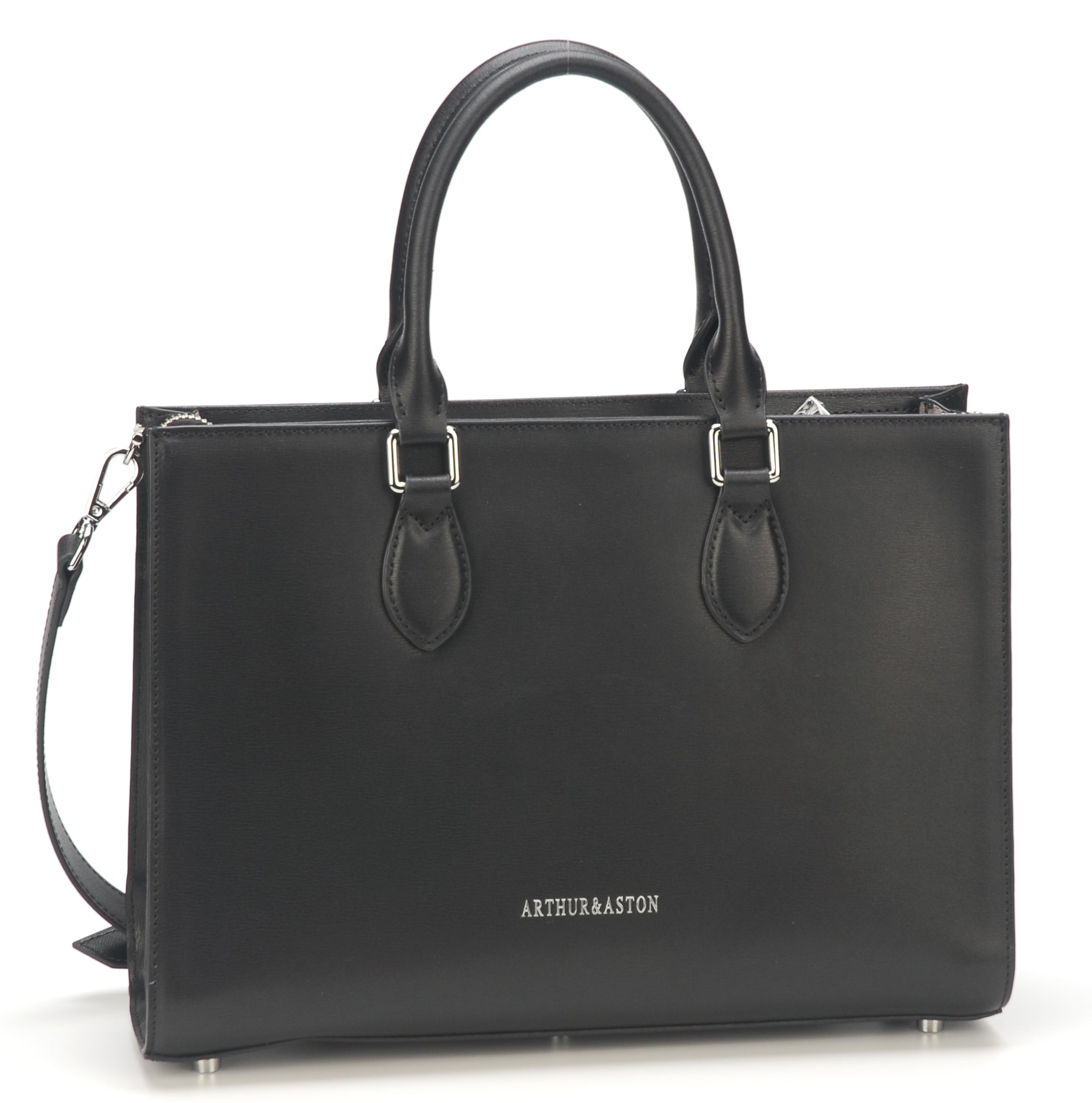 Sac shopping Louise en croûte de cuir