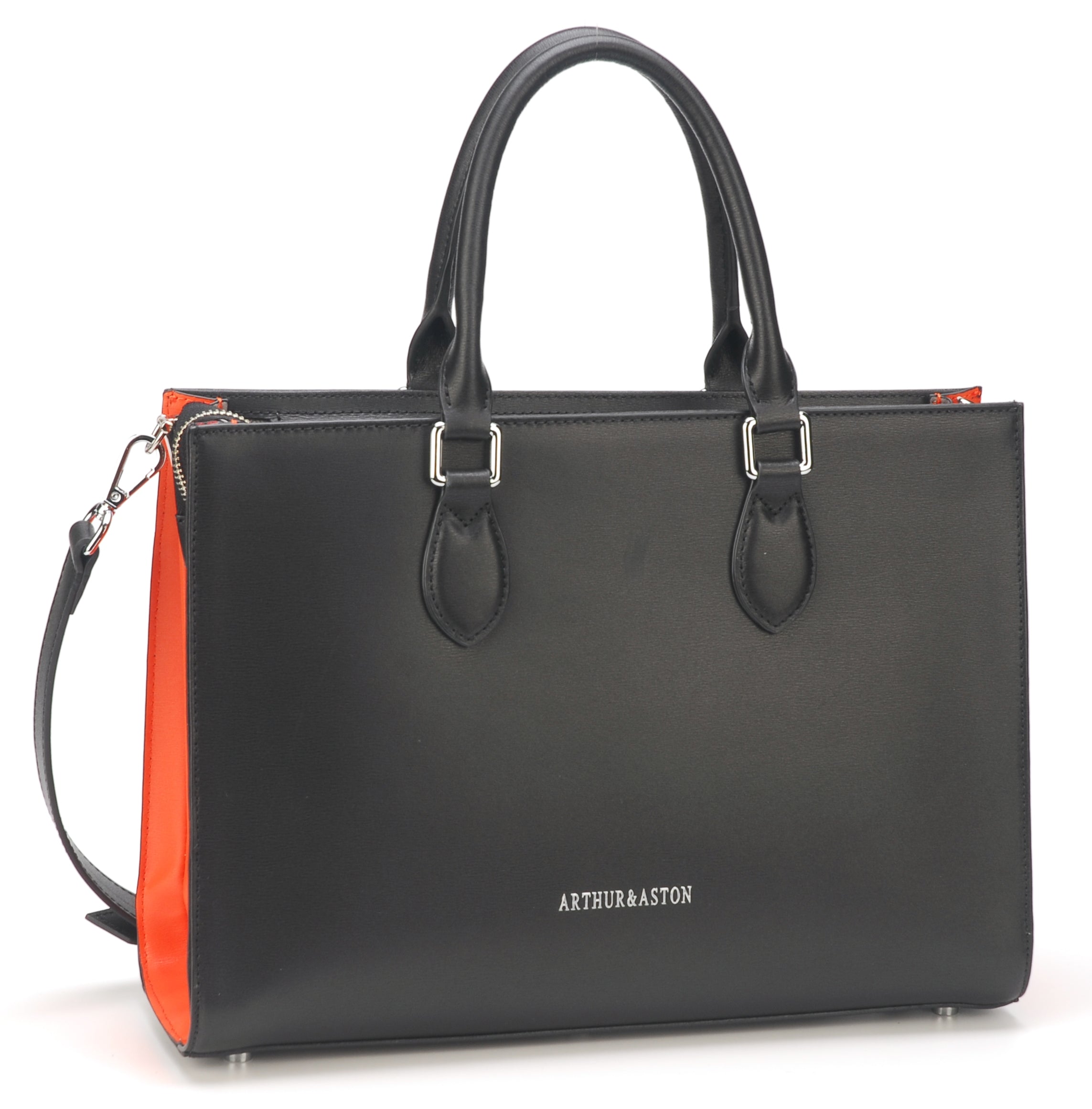 Sac shopping Louise en croûte de cuir