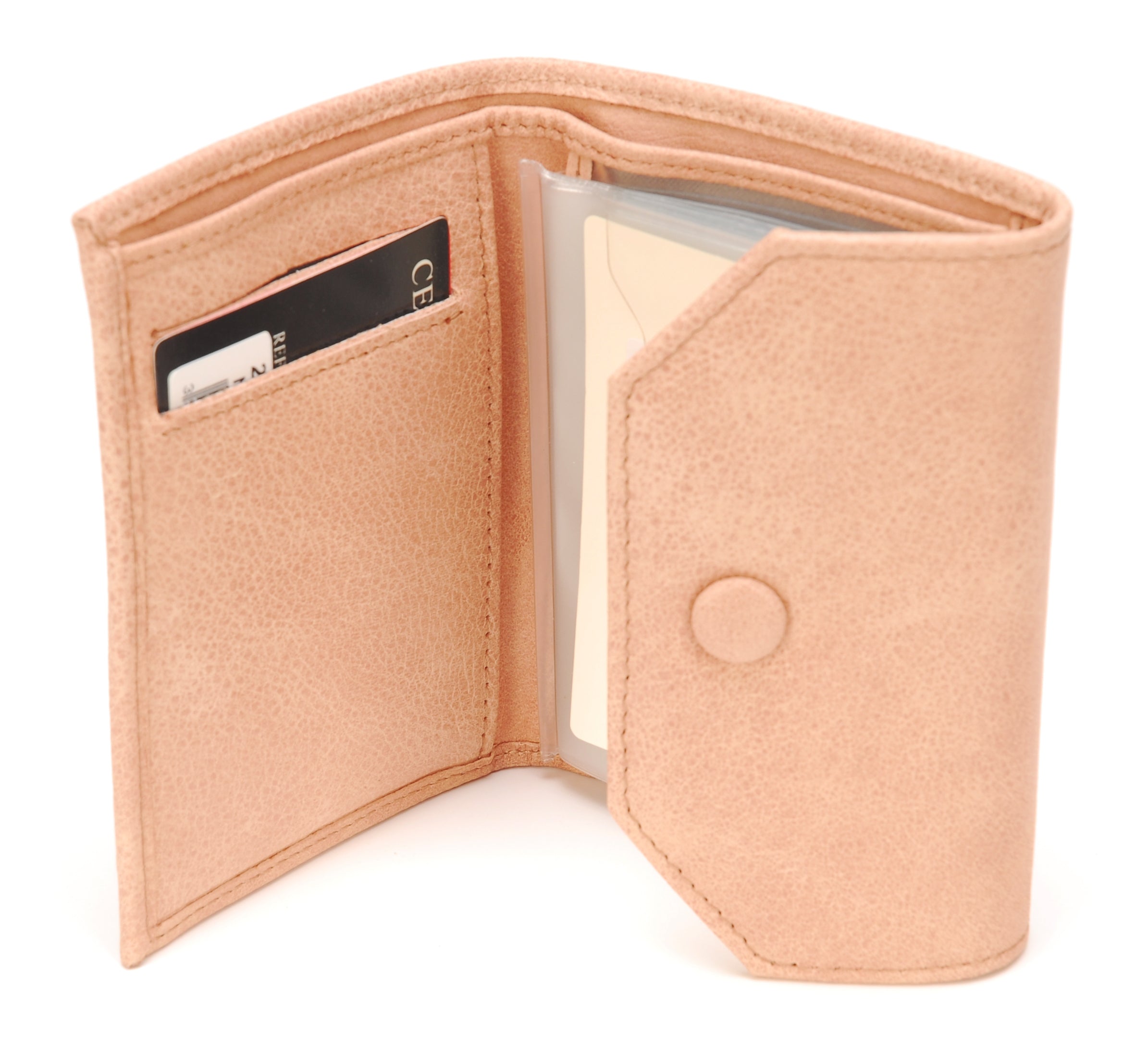 Juliette buffalo leather card holder