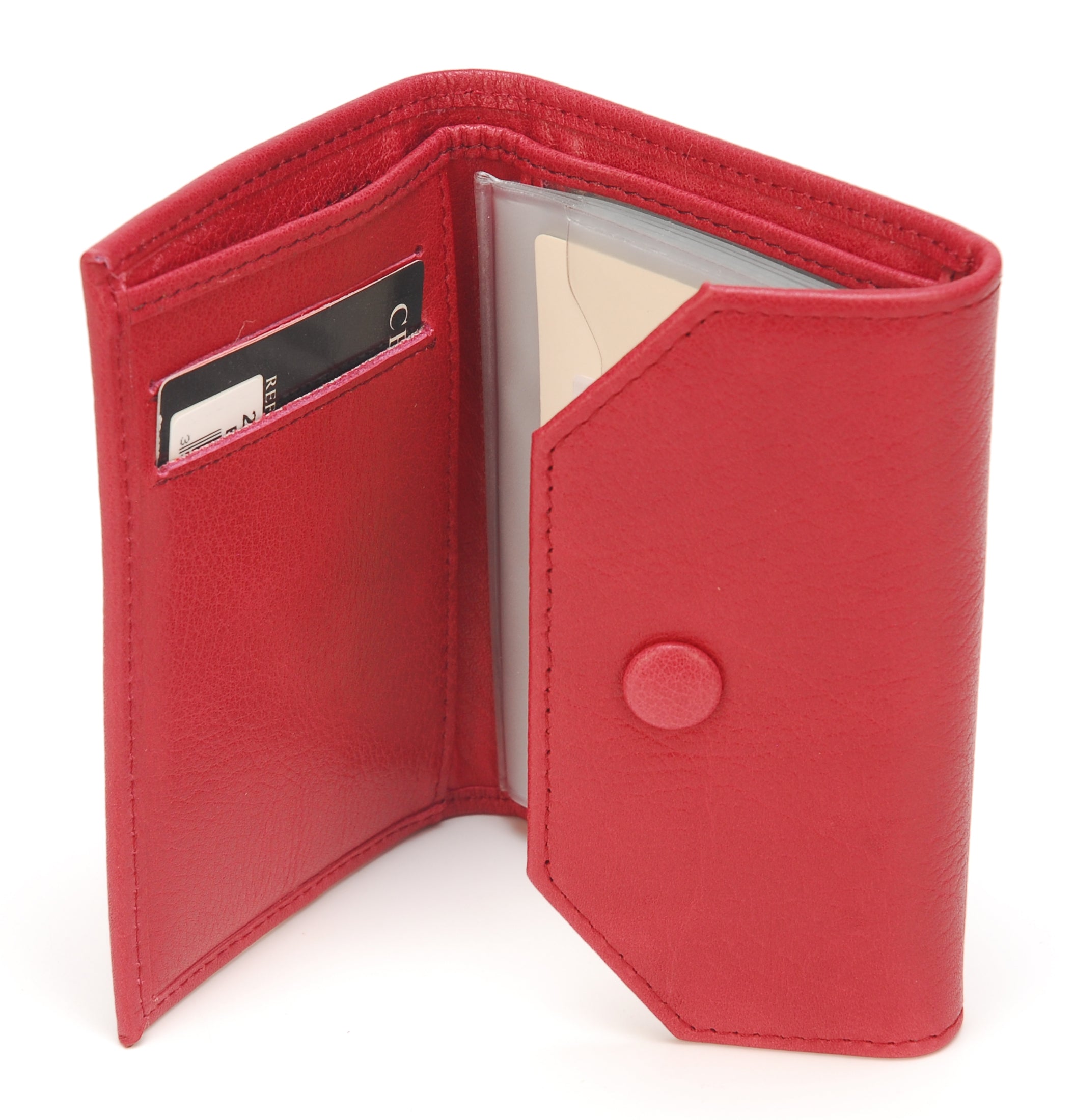 Juliette buffalo leather card holder