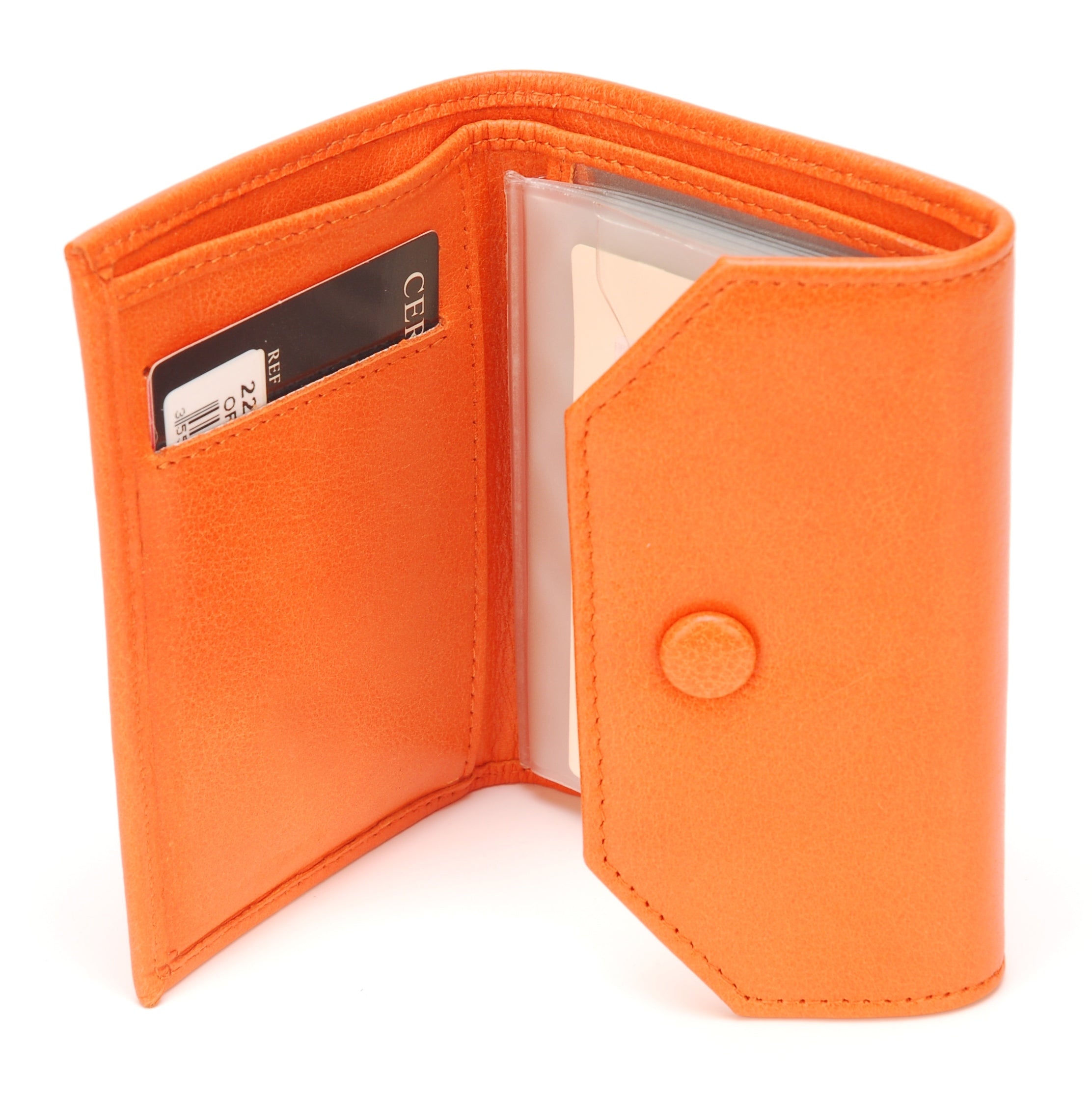 Juliette buffalo leather card holder