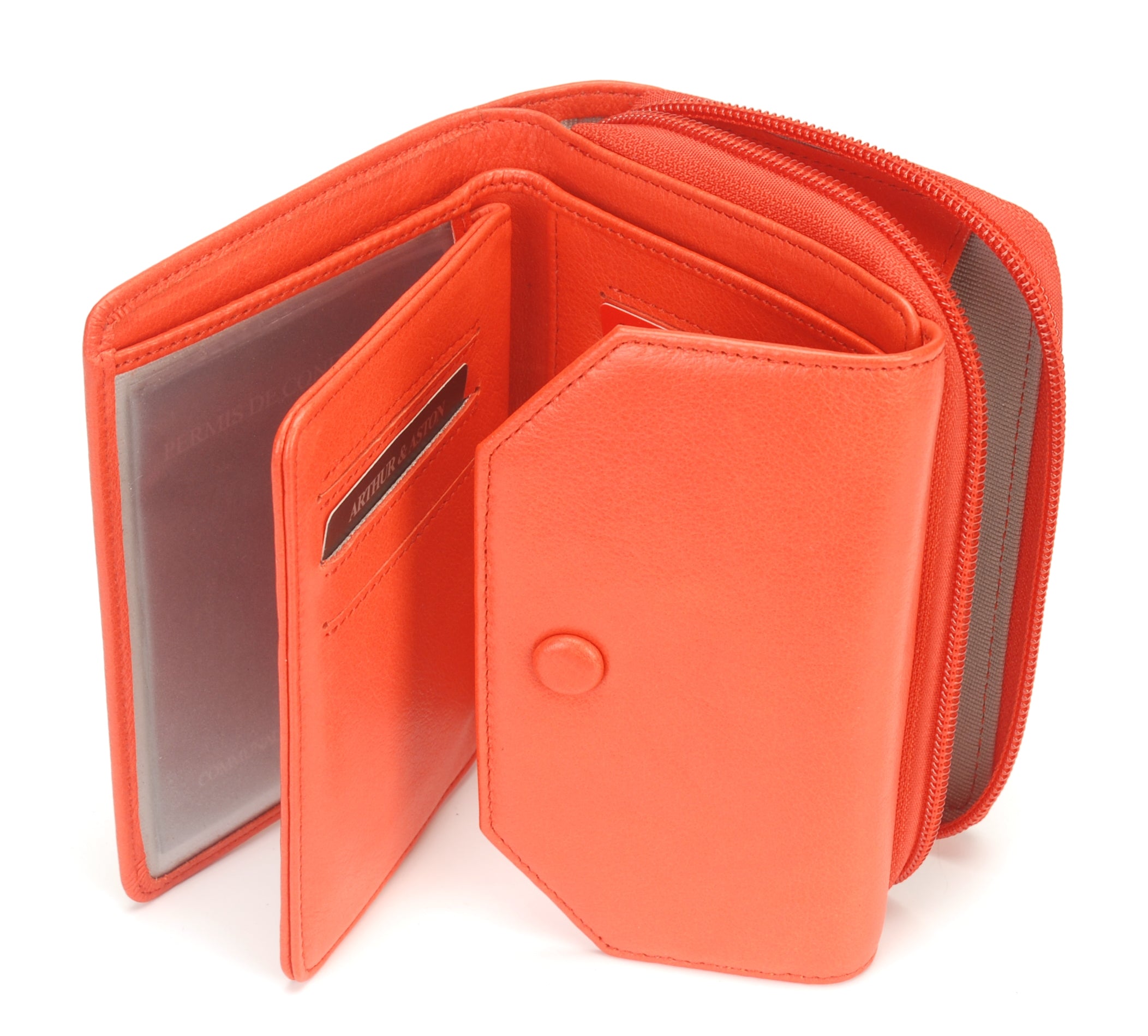 Juliette wallet in buffalo leather