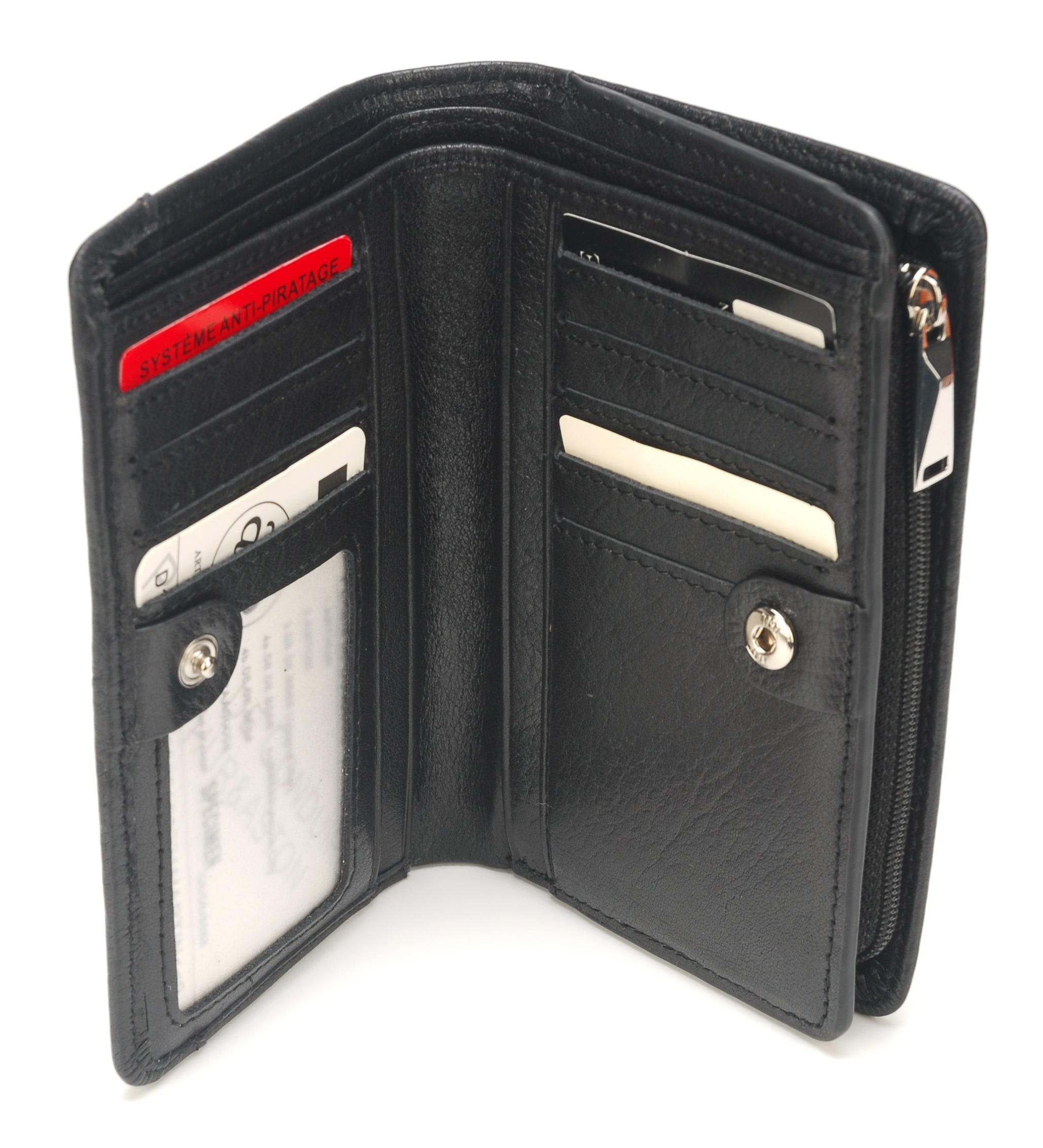 Juliette wallet in buffalo leather