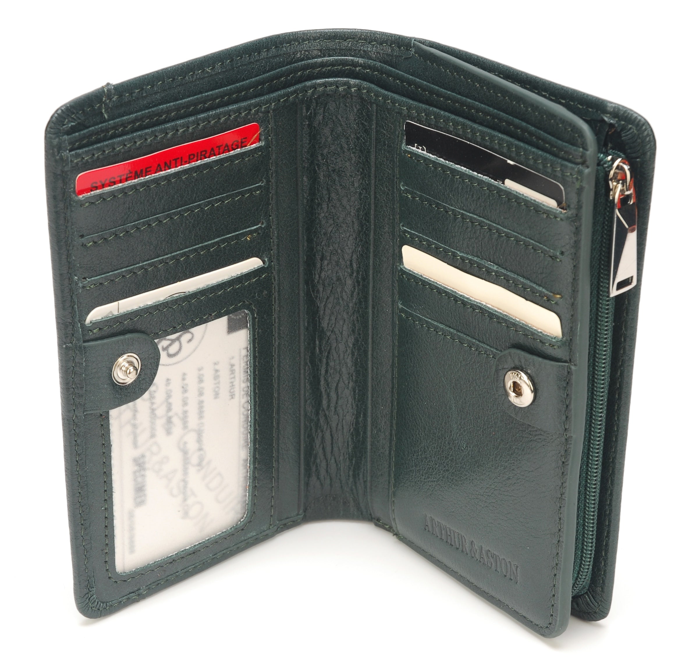 Juliette wallet in buffalo leather