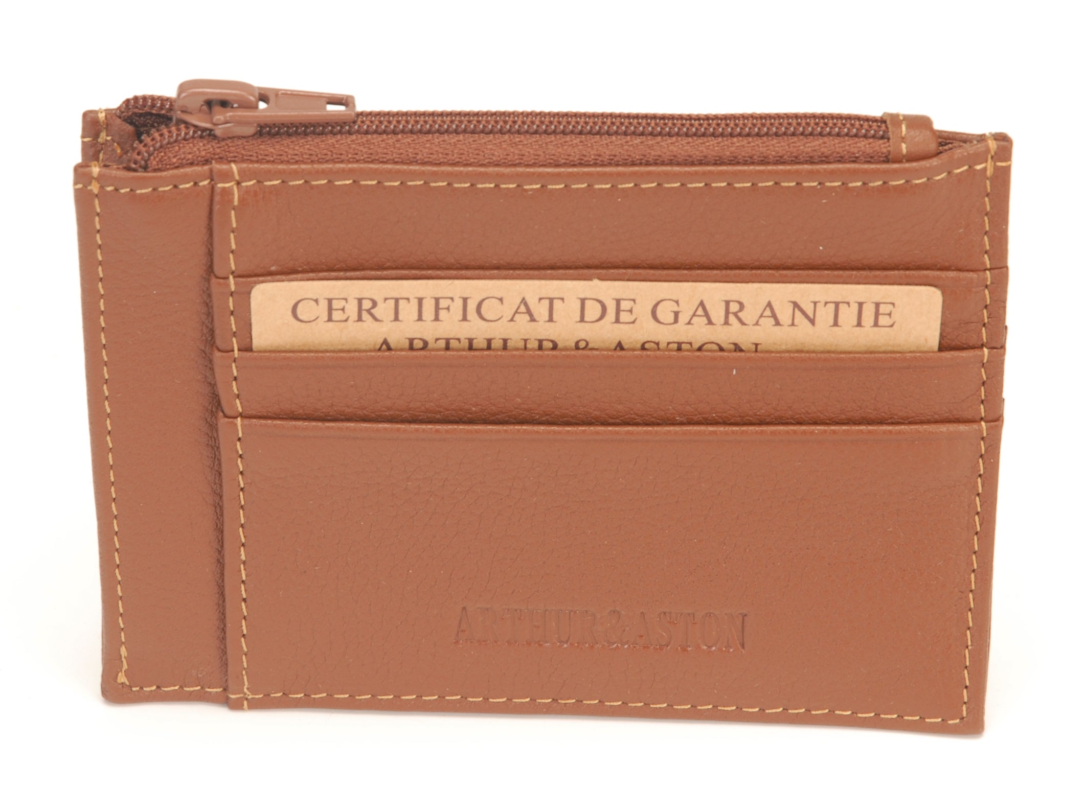 Dorian leather wallet and card