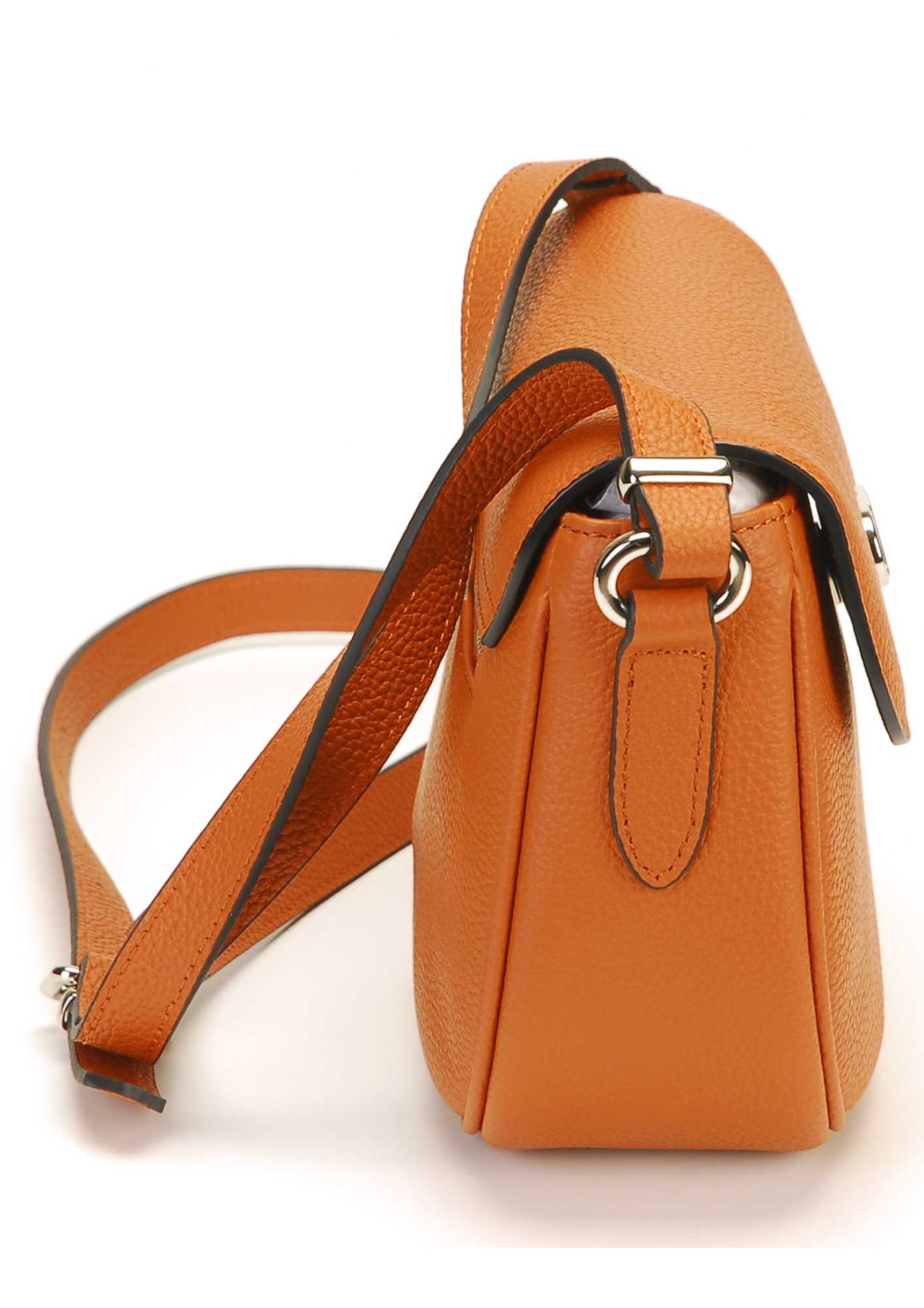 Sac à rabat porte travers Daphné cuir