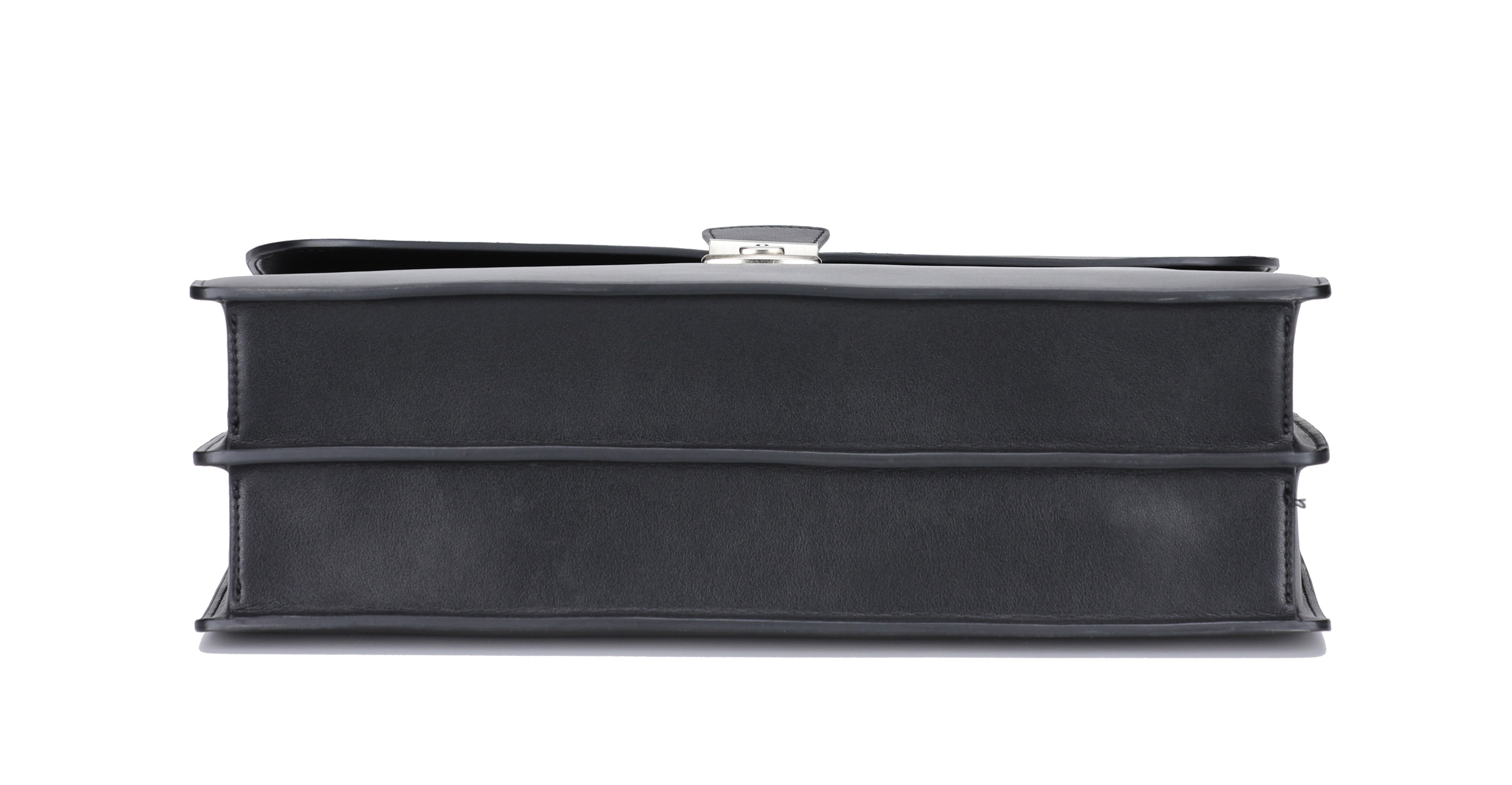Walter split leather briefcase