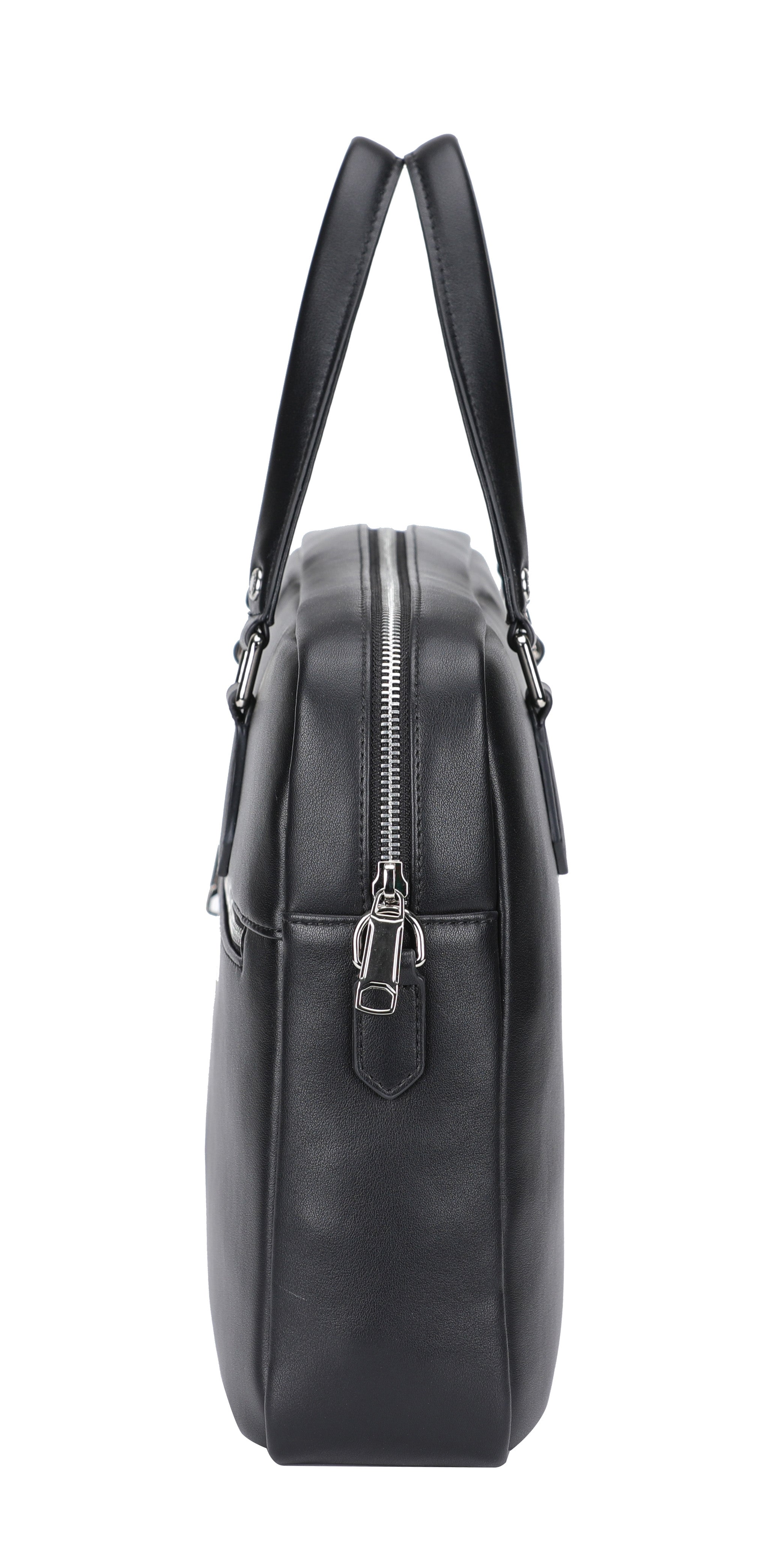 Walter split leather briefcase