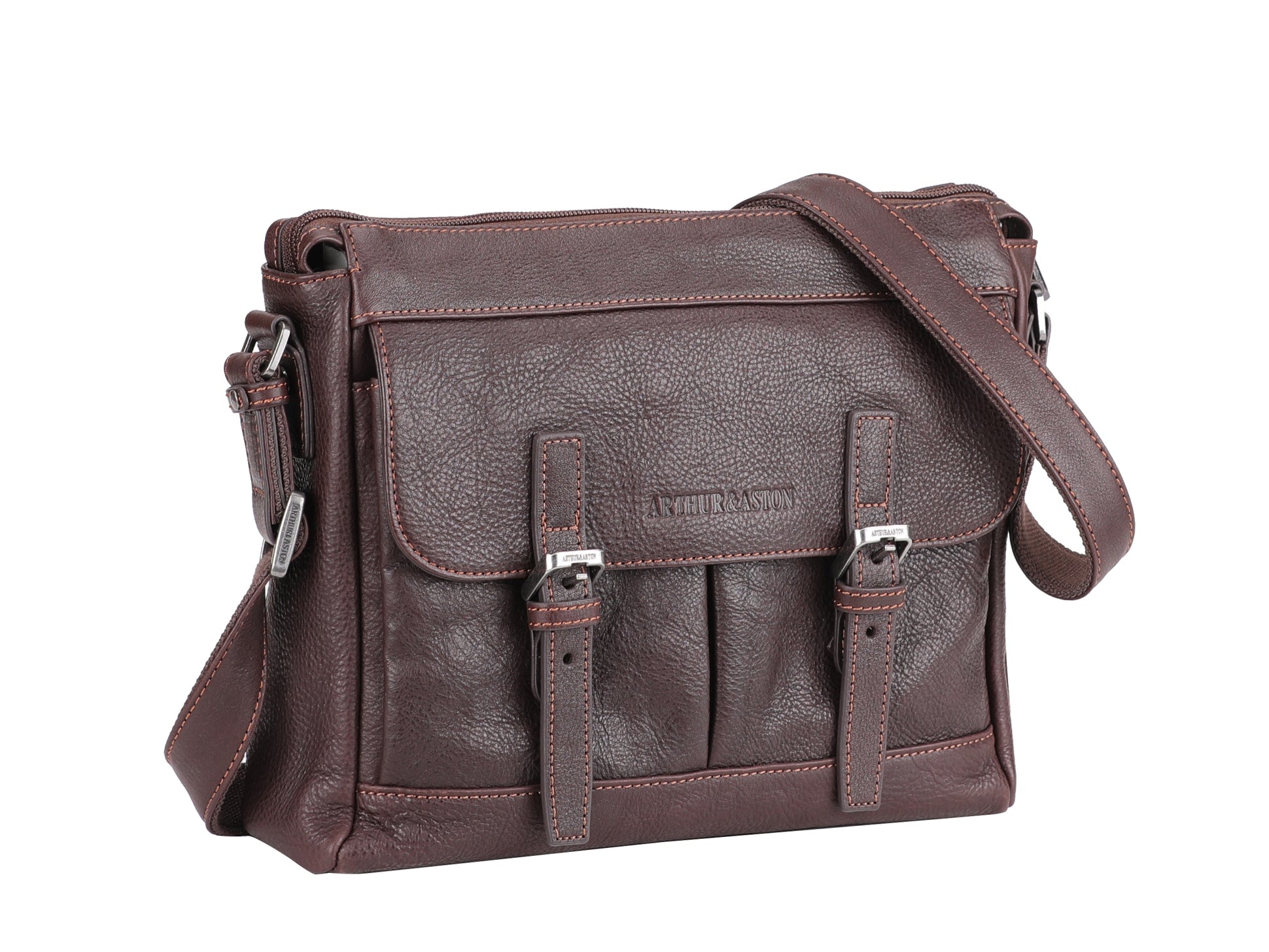 Antonio cowhide leather crossbody bag