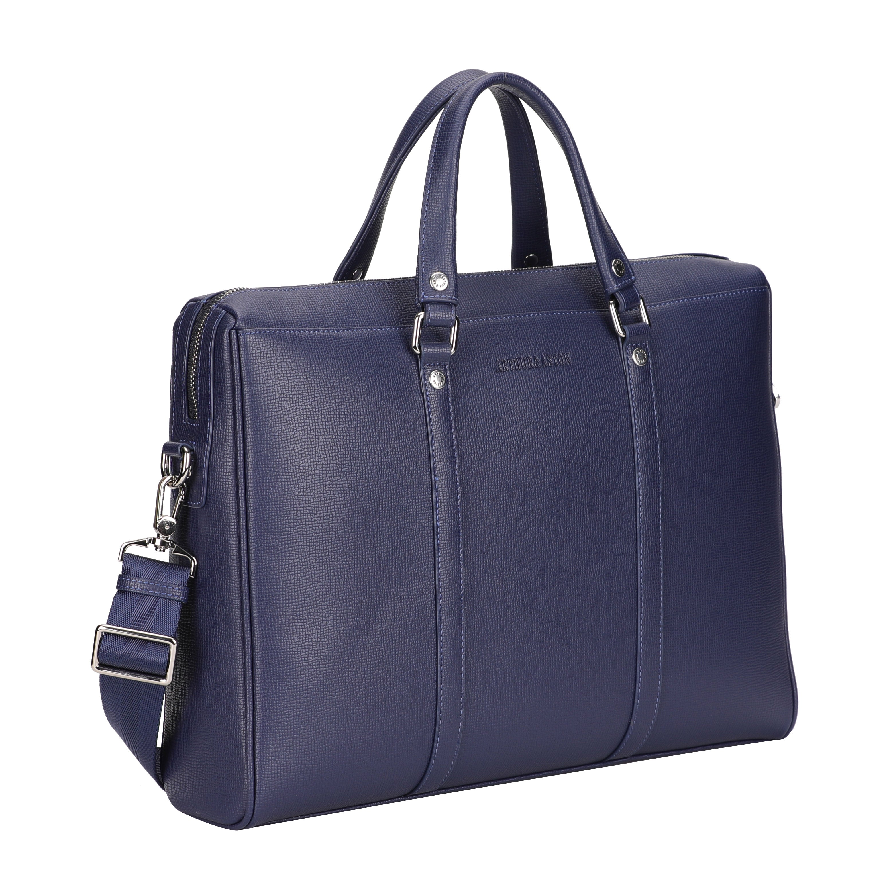 Nelson leather briefcase