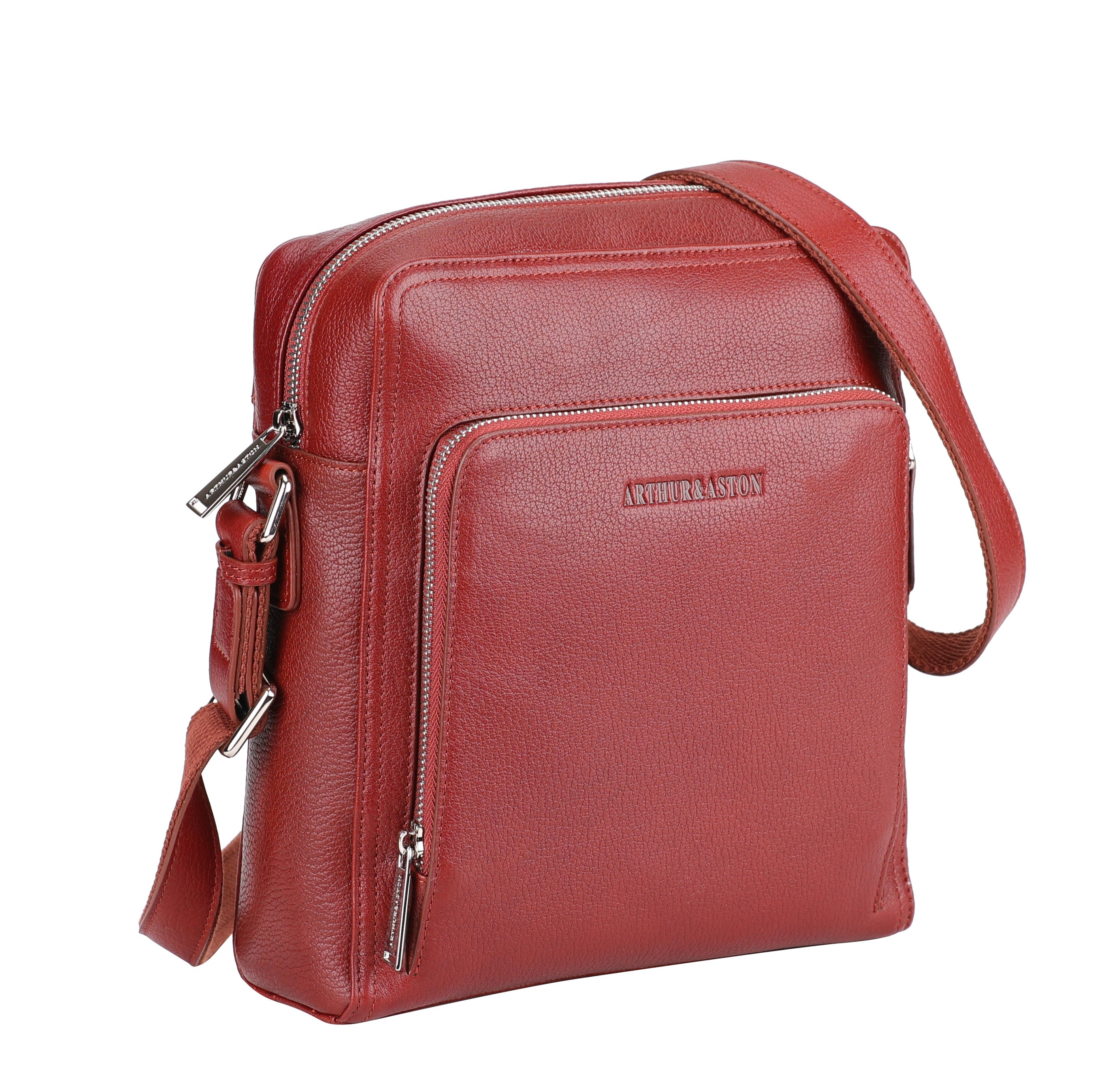 Alfie leather crossbody bag