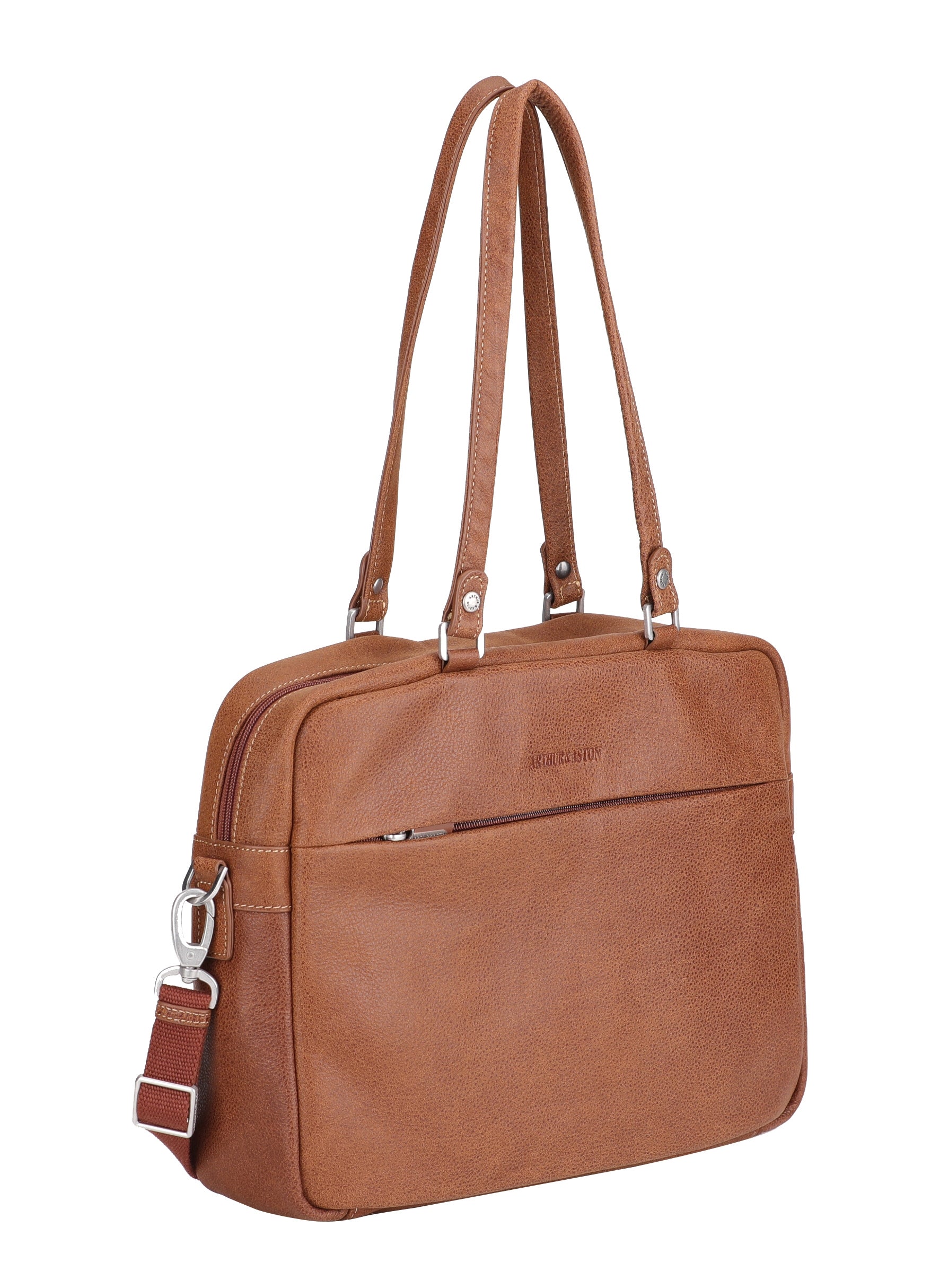 Cristiano shopping bag in destroyed leather