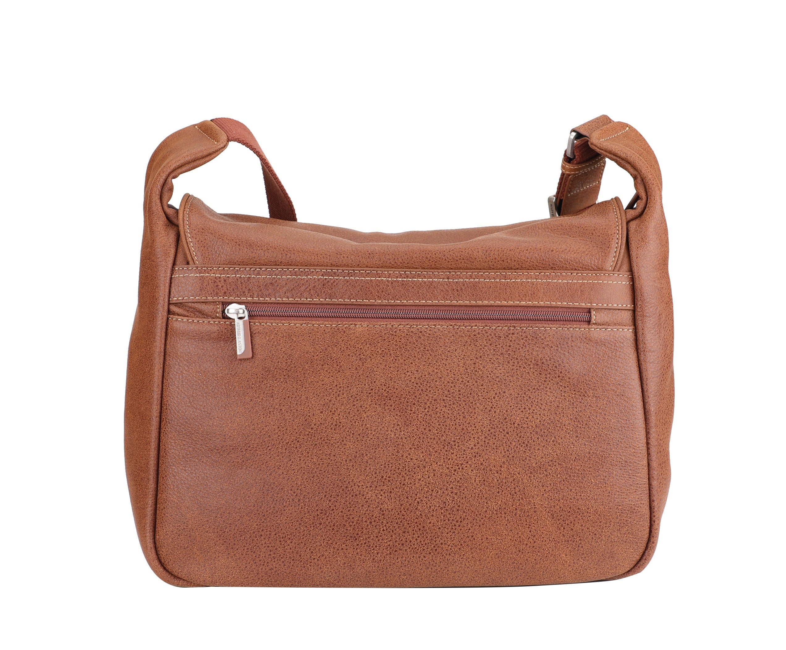 Cristiano destroyed leather satchel