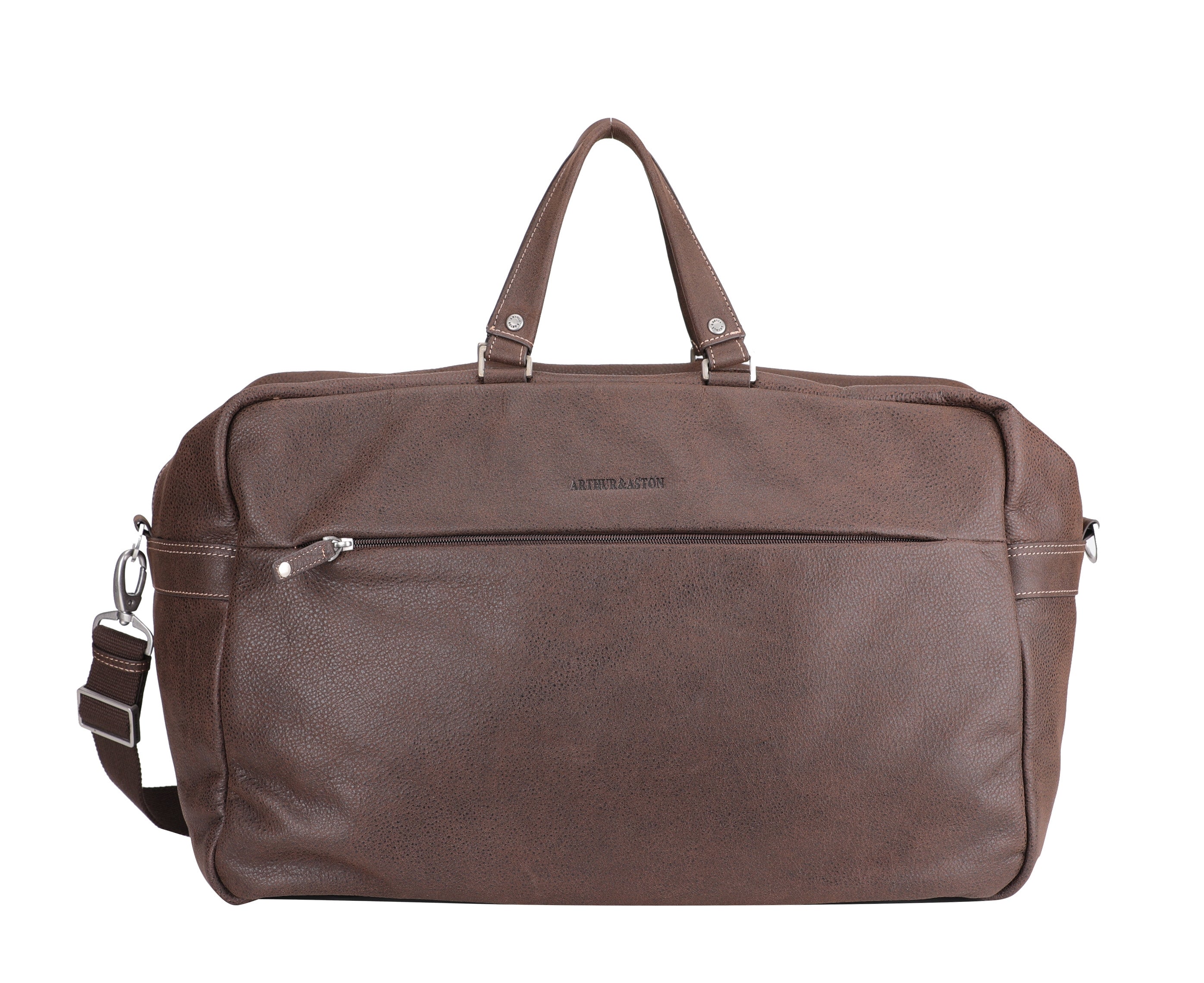 Cristiano leather destroy hand luggage