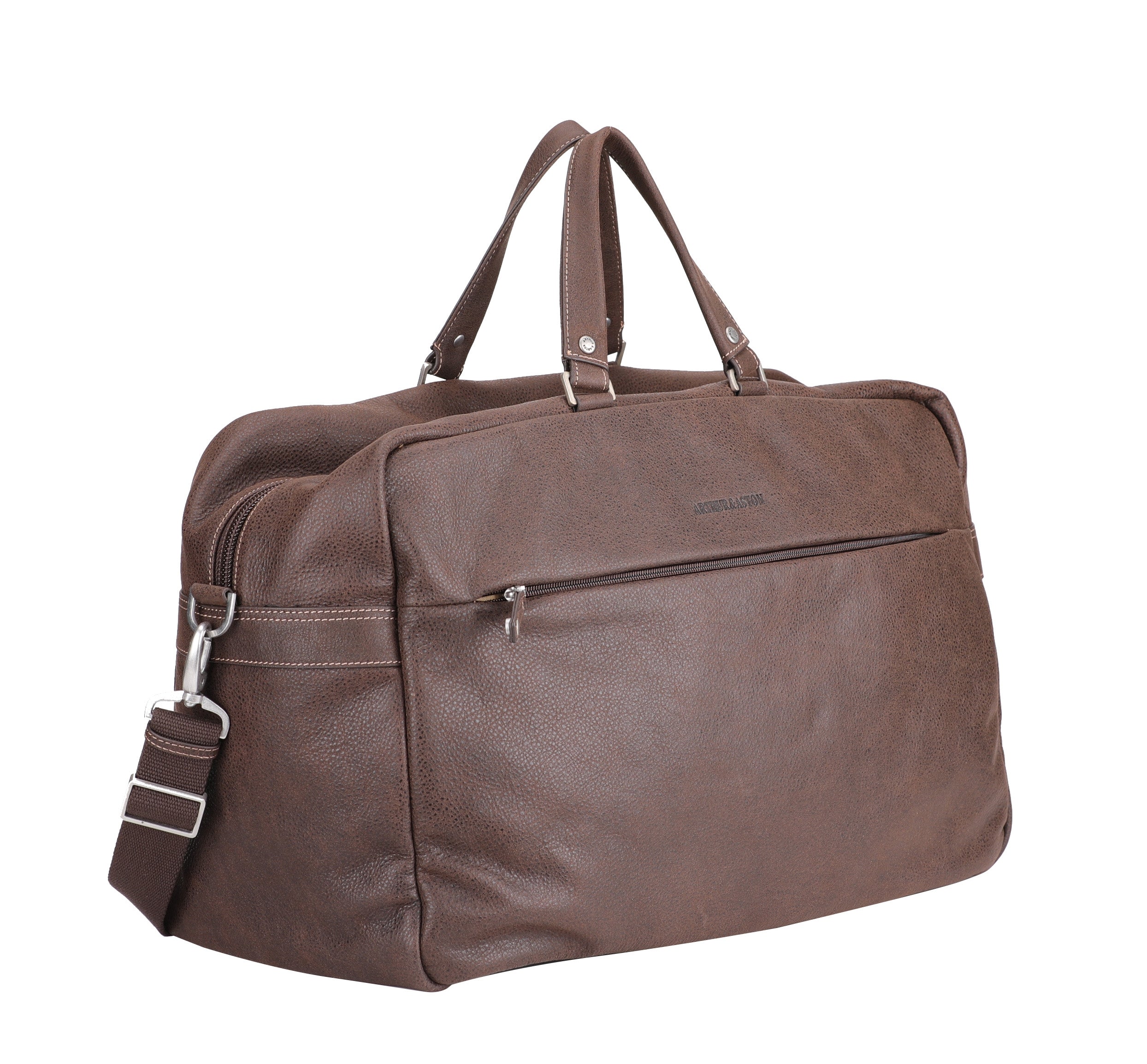Cristiano leather destroy hand luggage