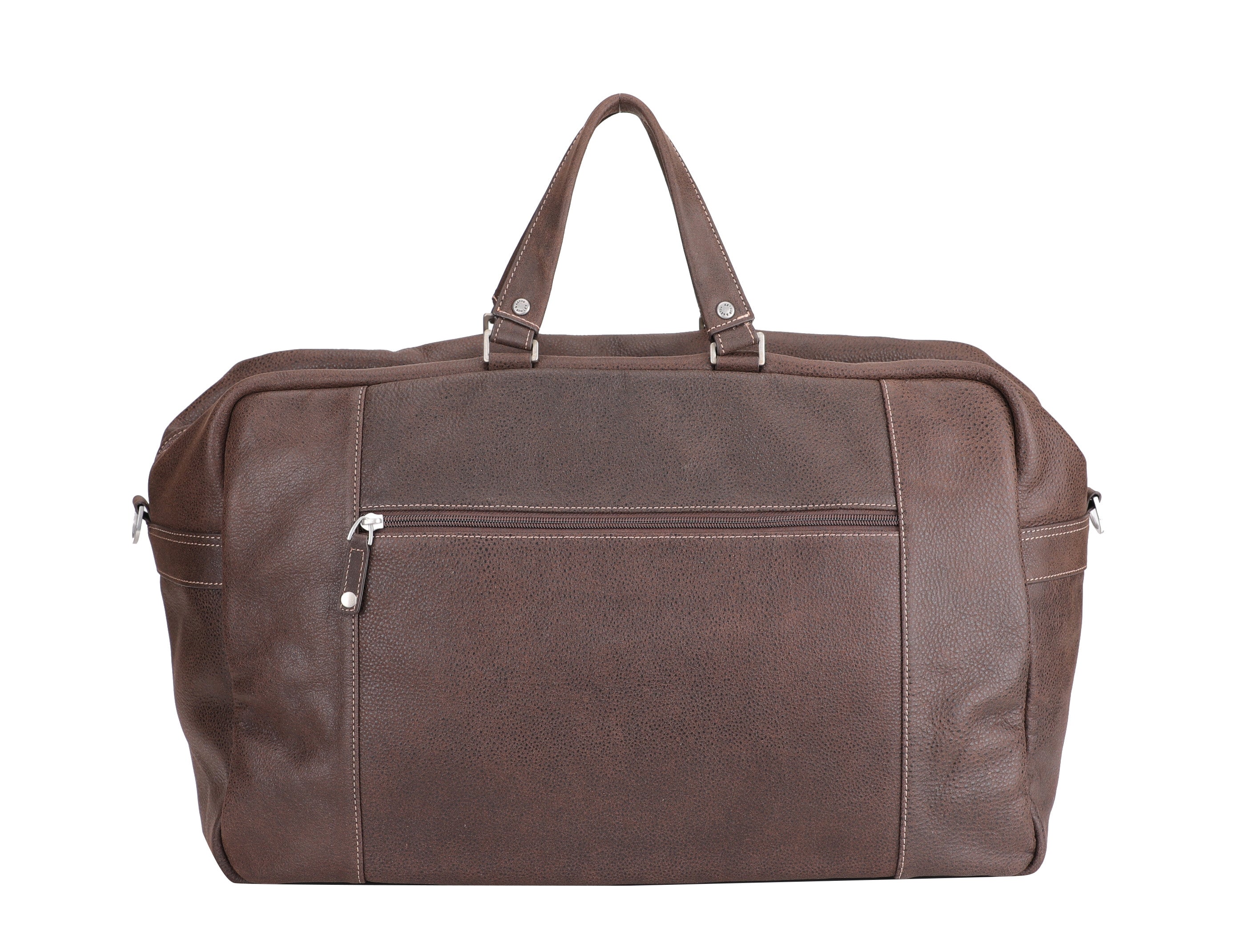 Cristiano leather destroy hand luggage
