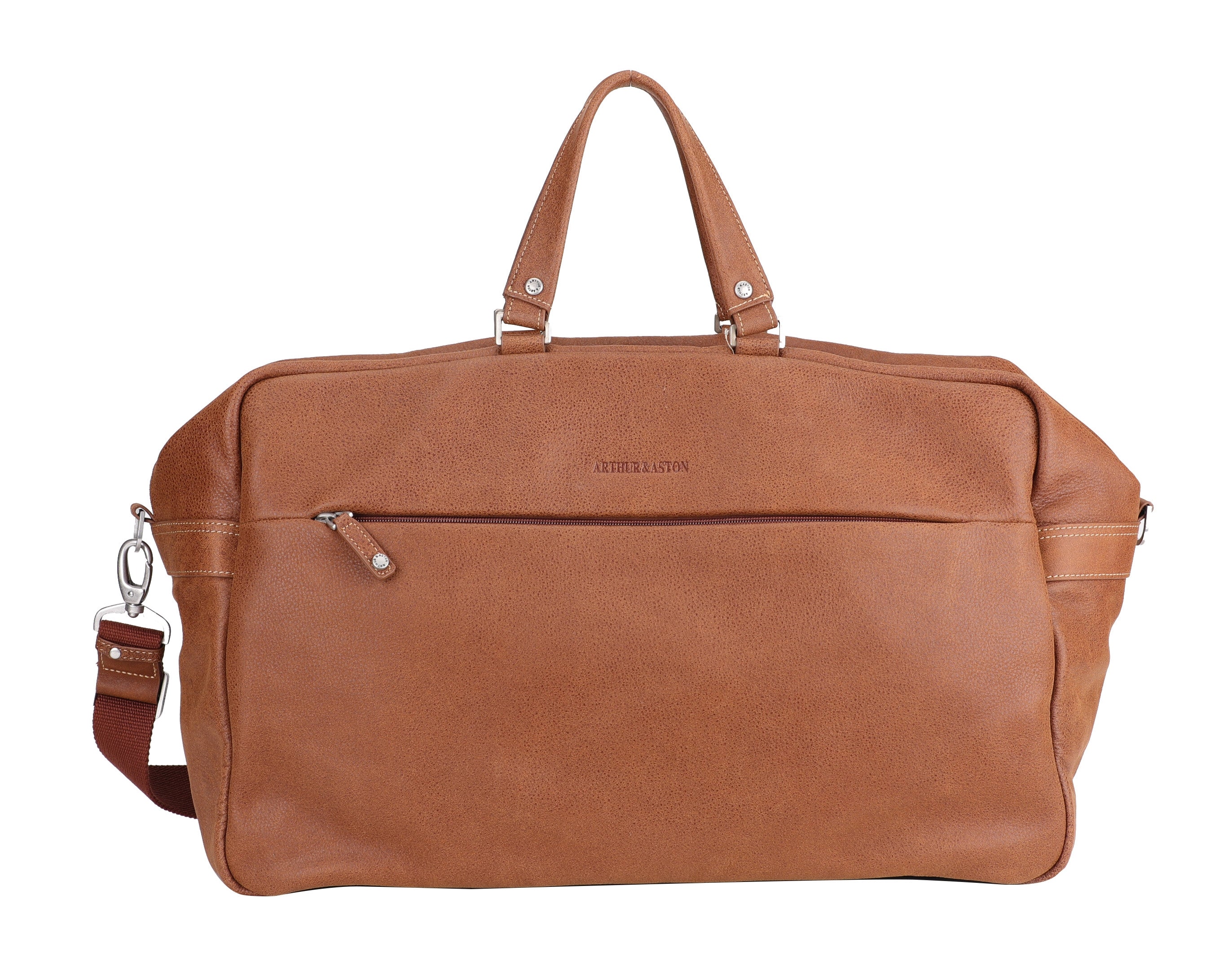 Cristiano leather destroy hand luggage