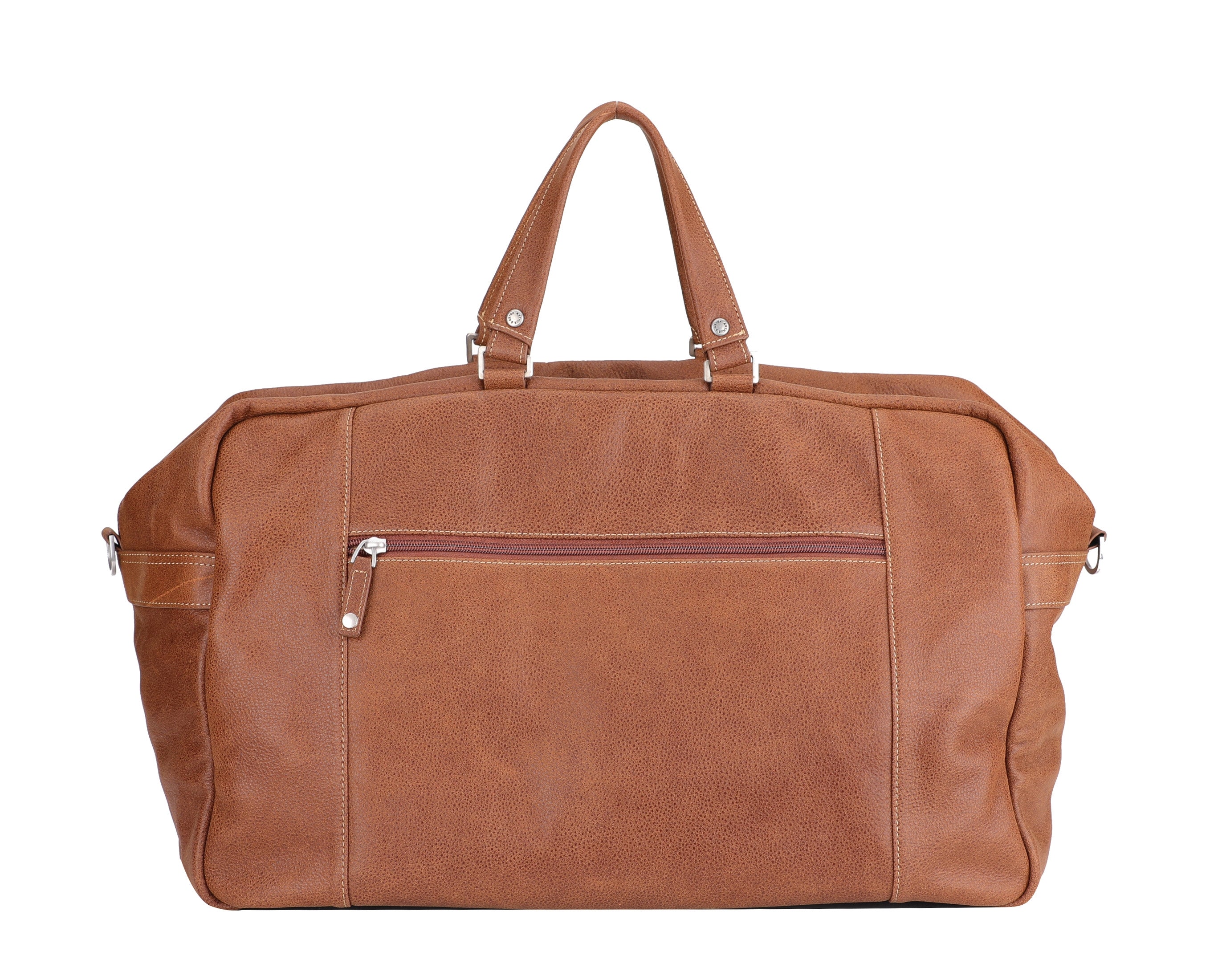 Cristiano leather destroy hand luggage