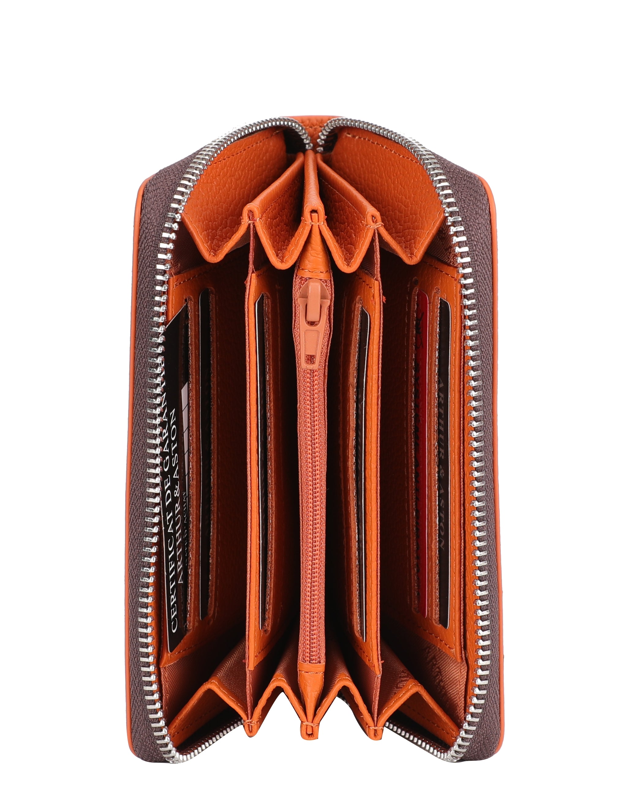 Joy leather zipped wallet