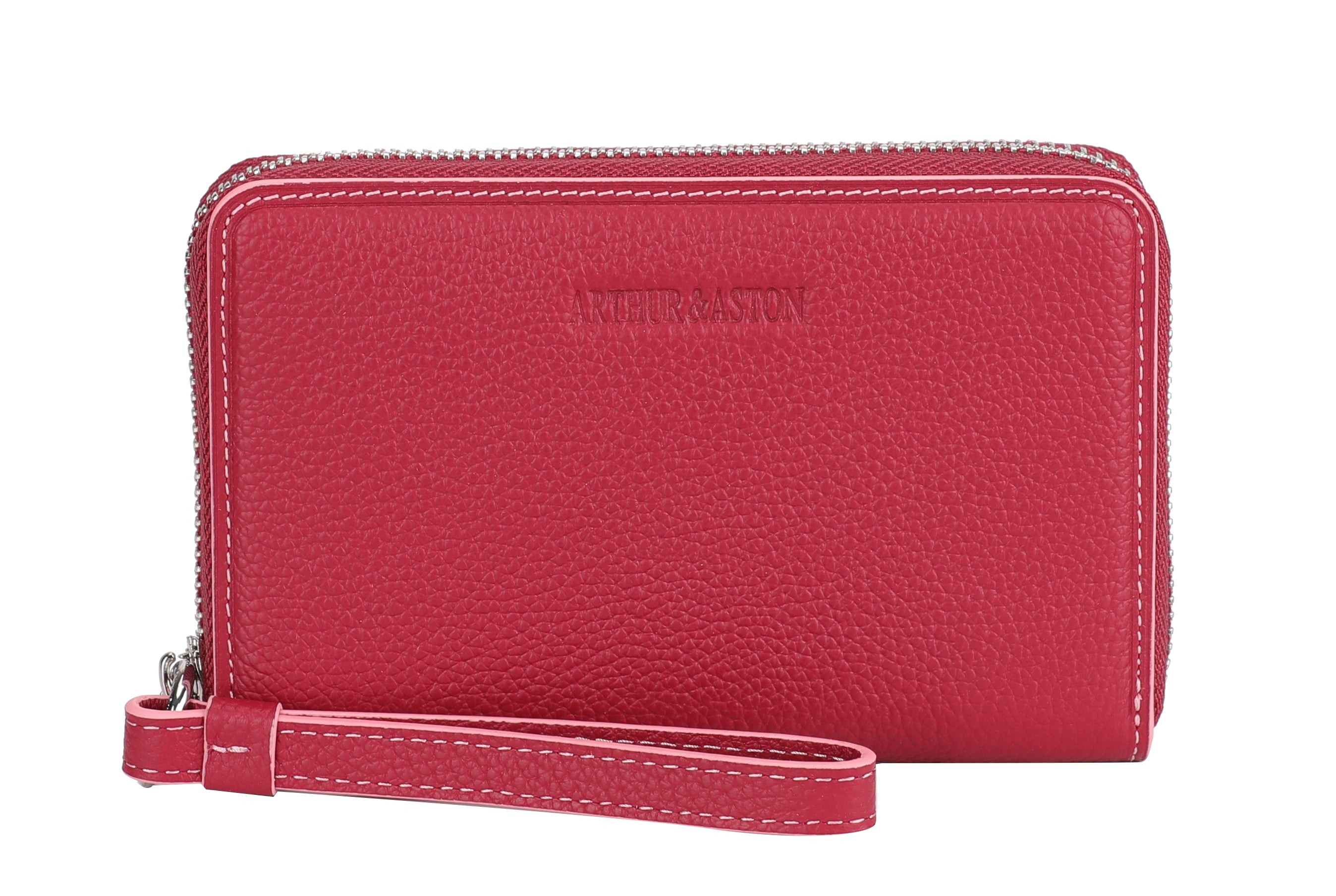 Joy leather zipped wallet