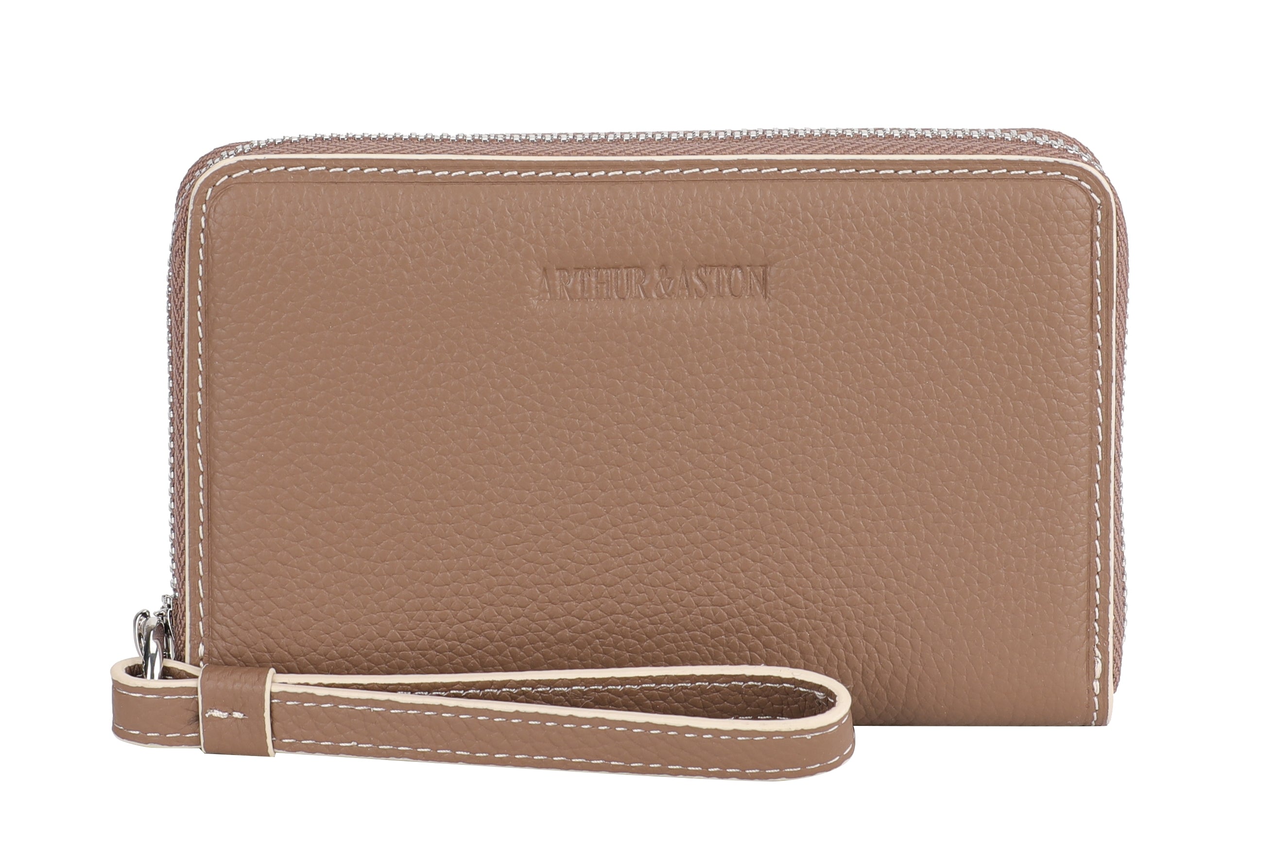 Joy leather zipped wallet