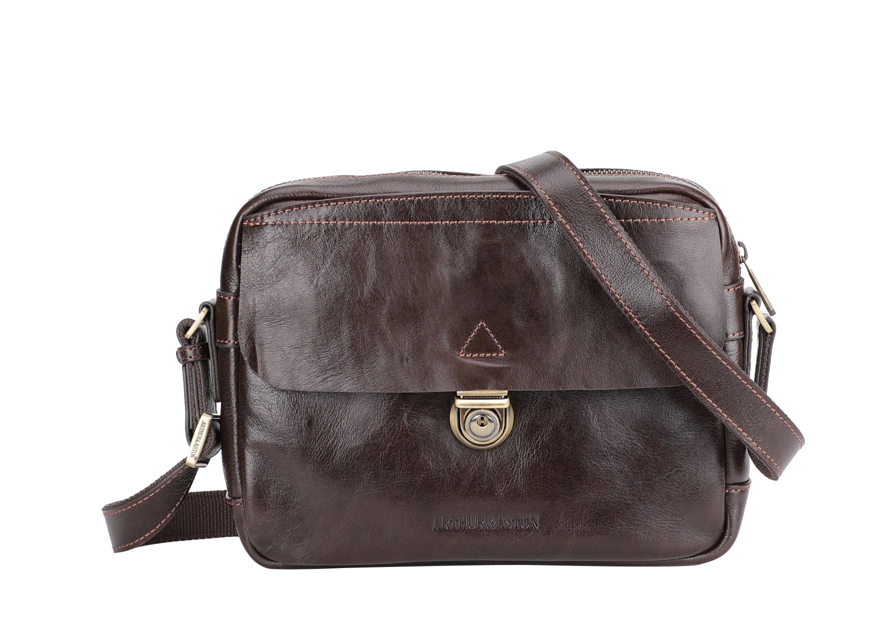 Sergio vegetable cowhide leather satchel