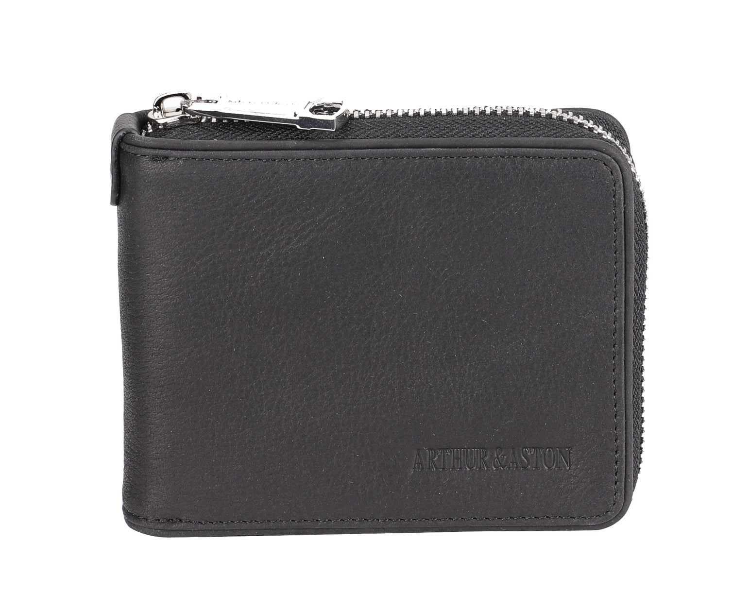 Portefeuille italien zippé Tiago Cuir