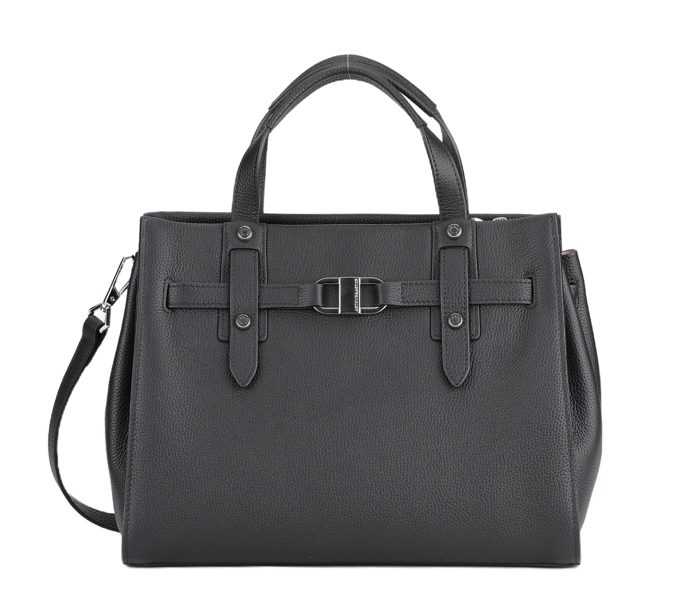 Daphne L leather handbag