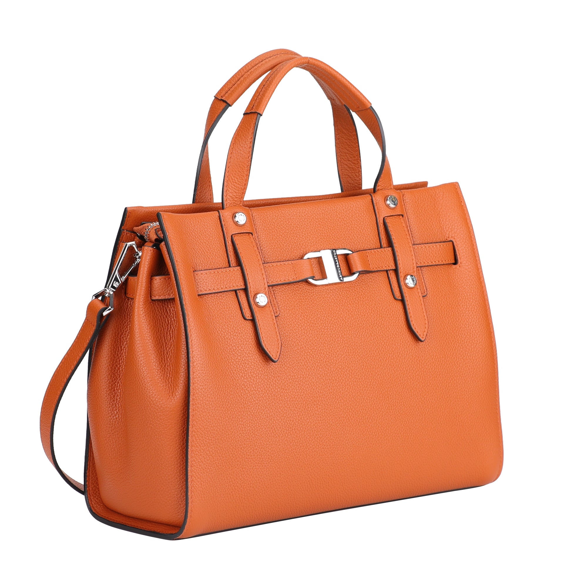 Daphne L leather handbag