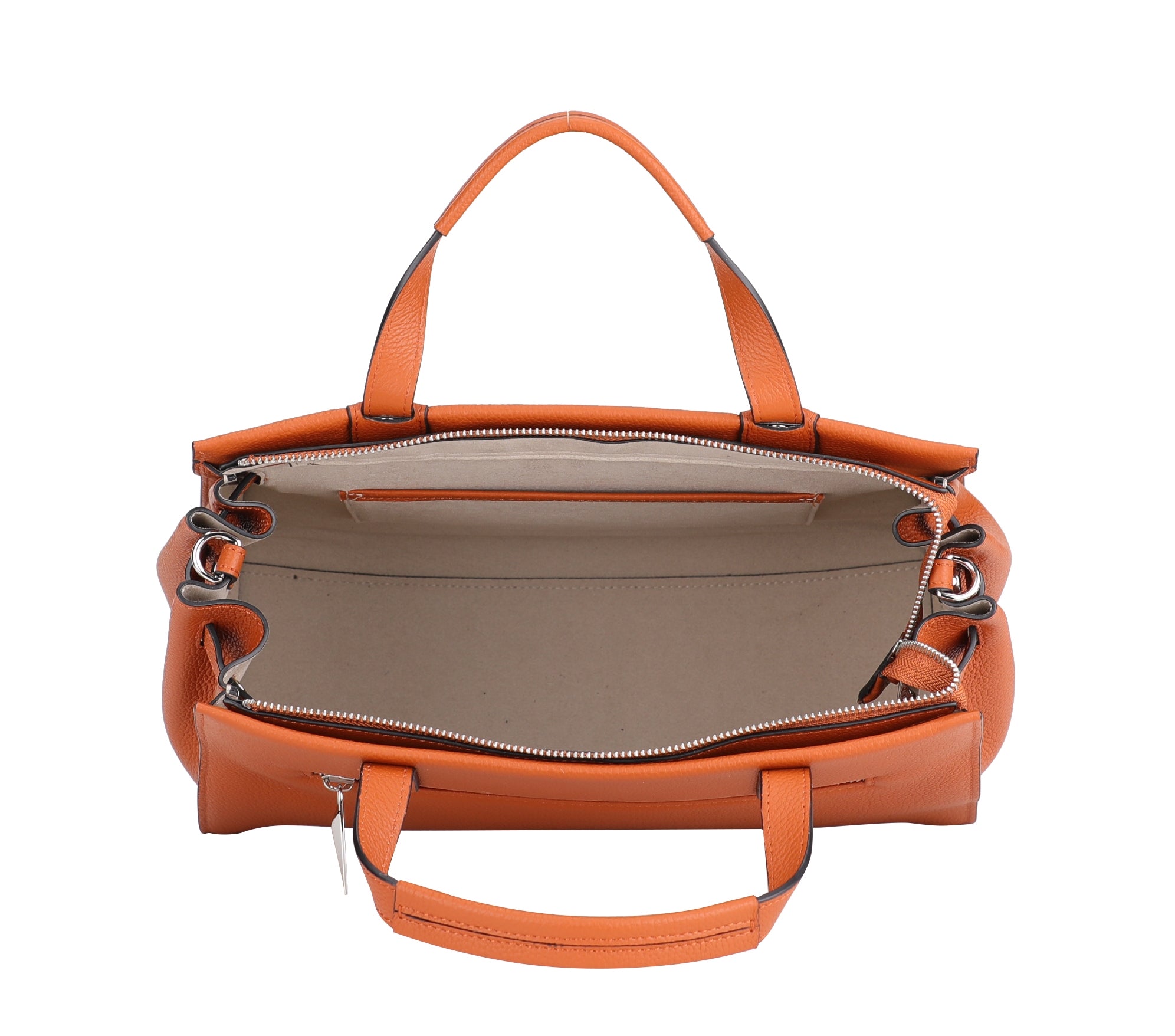 Daphne L leather handbag