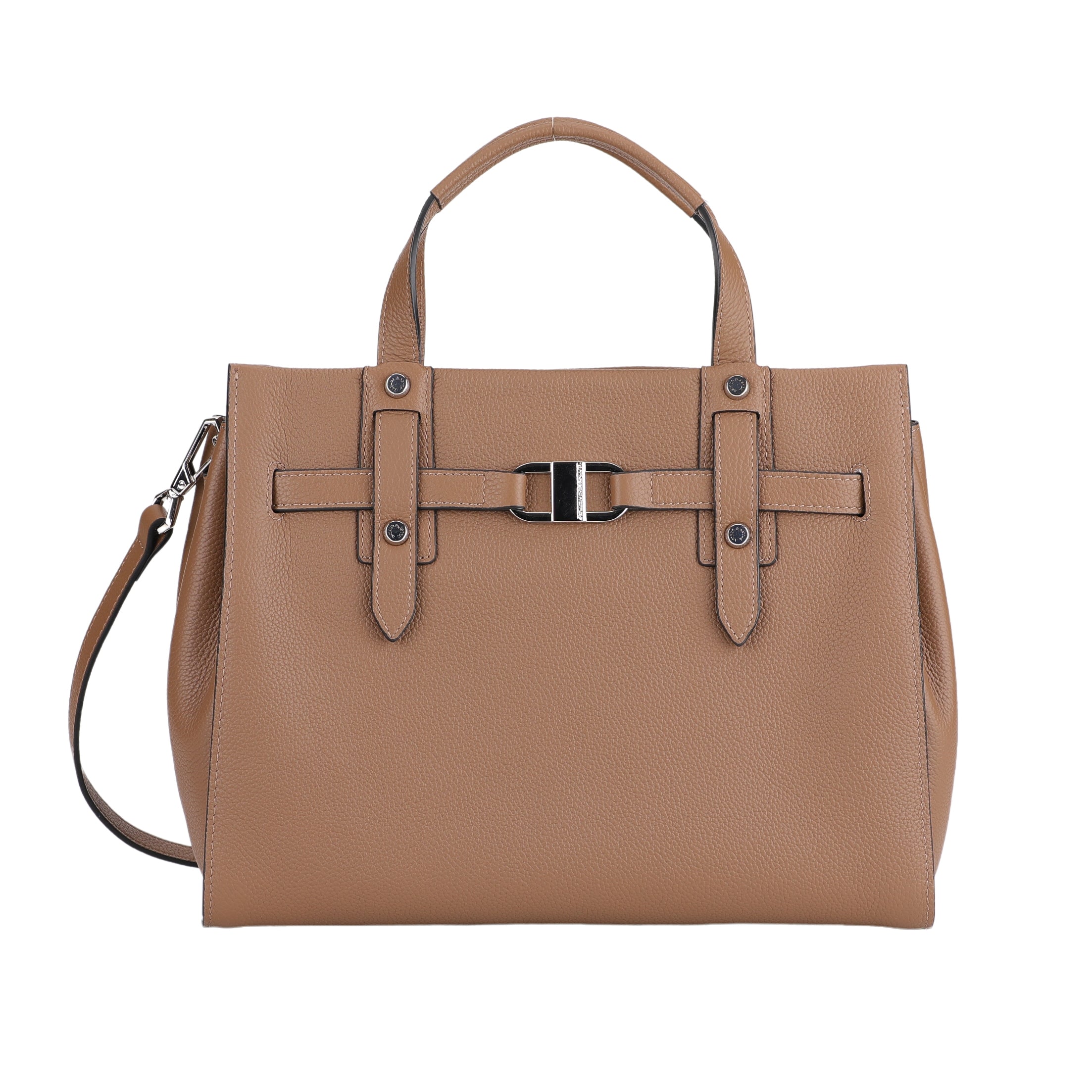 Daphne L leather handbag