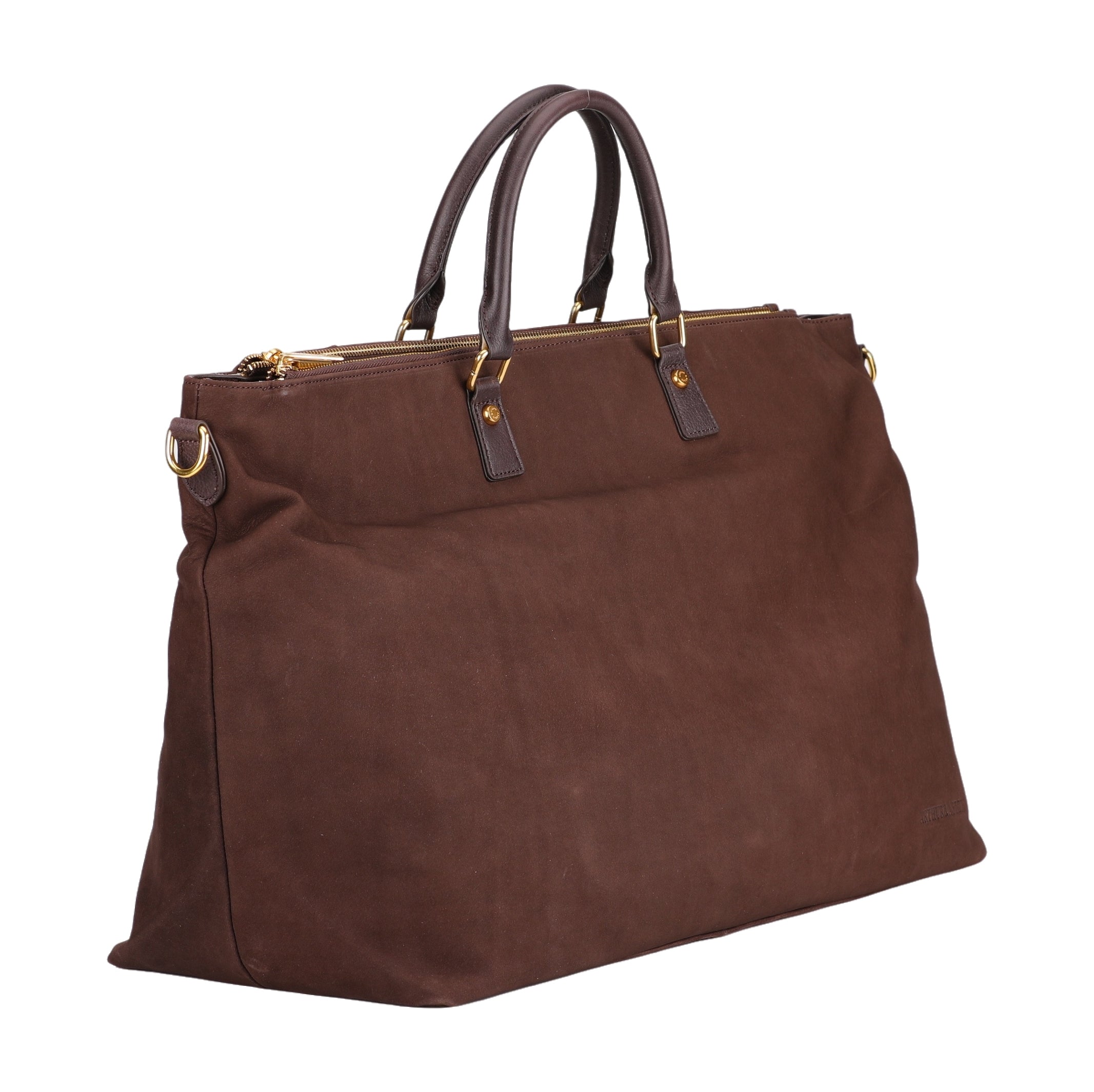 Marina leather travel bag