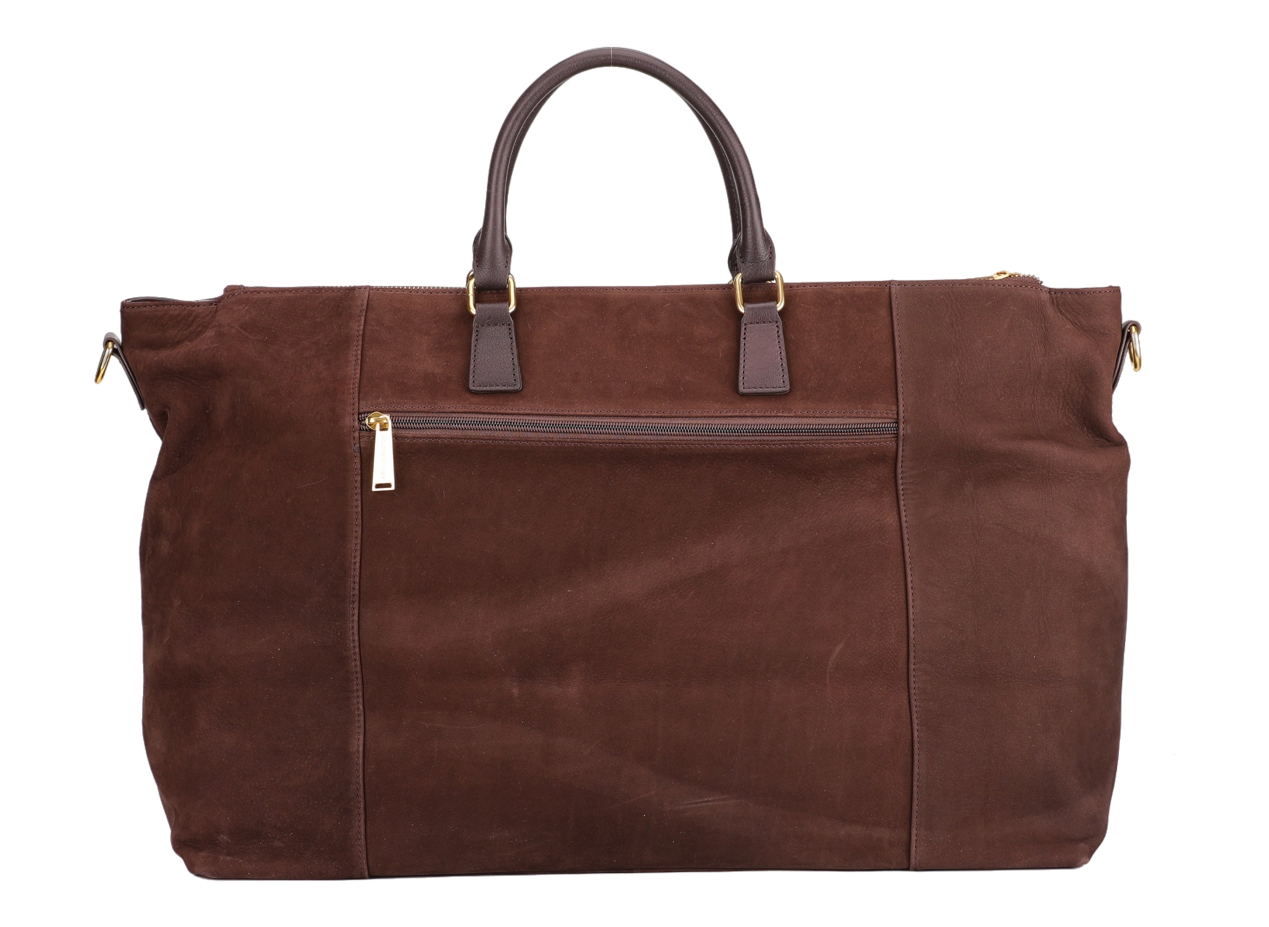 Marina leather travel bag