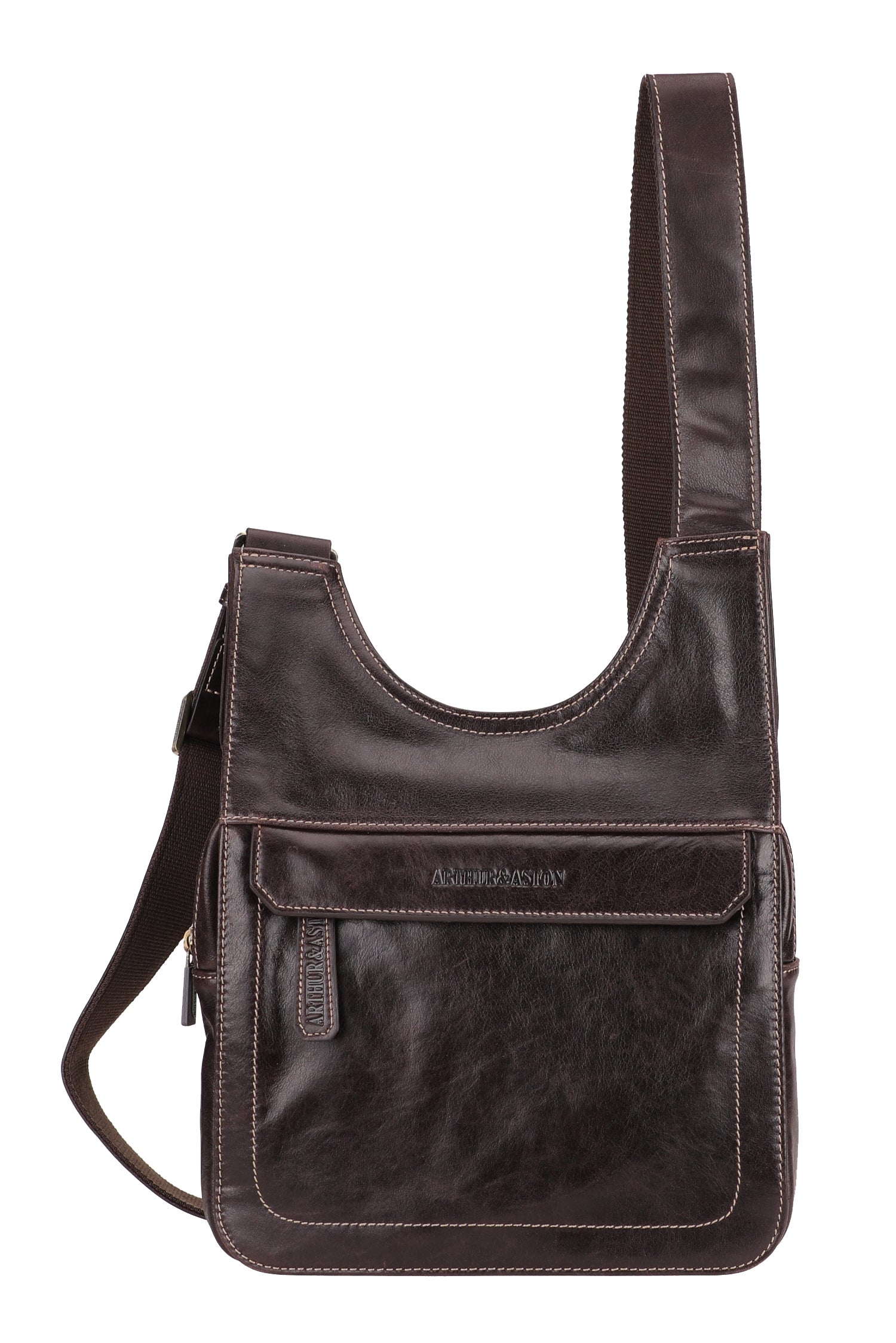 Martin Leather Crossbody Bag