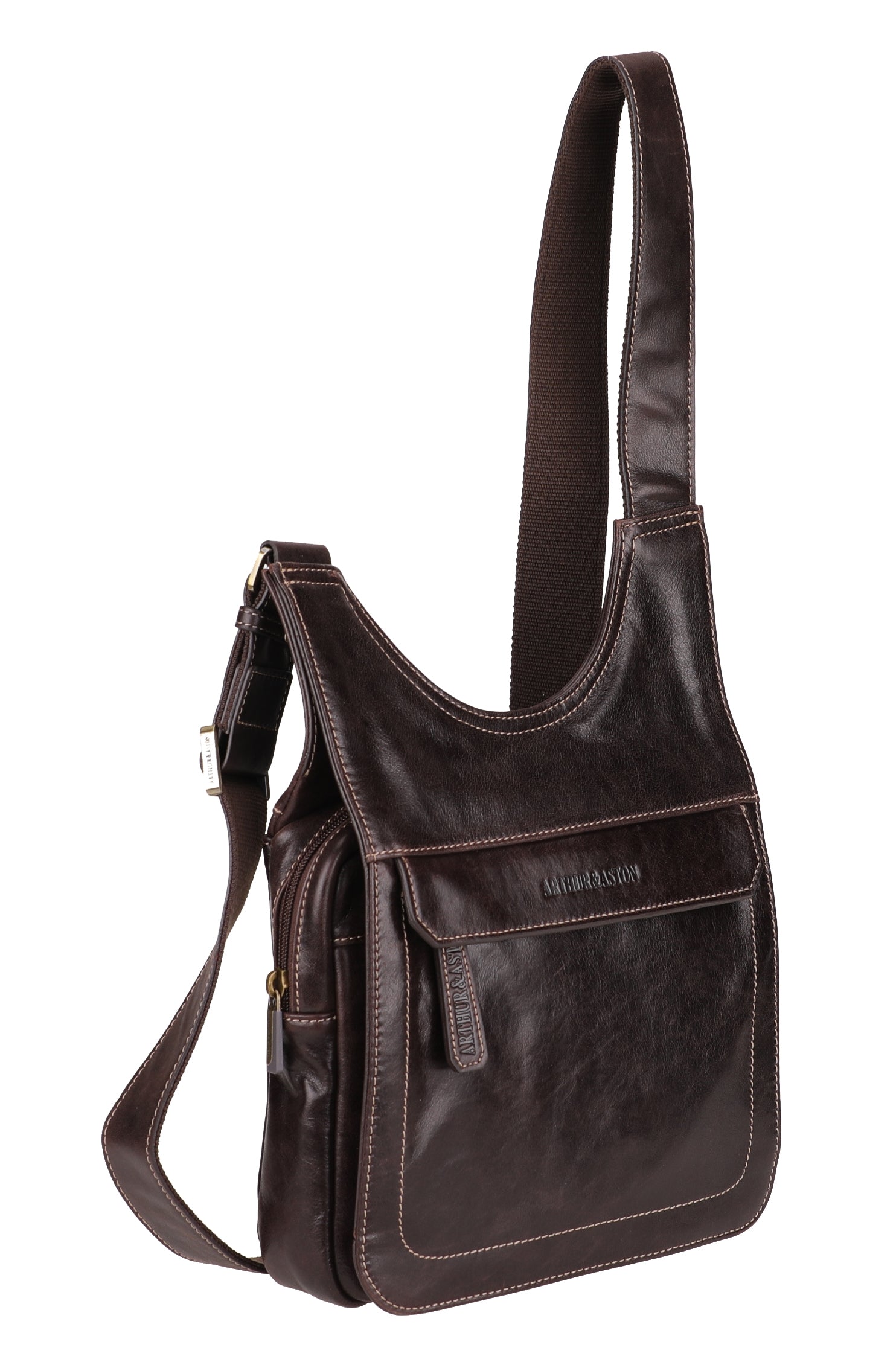 Martin Leather Crossbody Bag