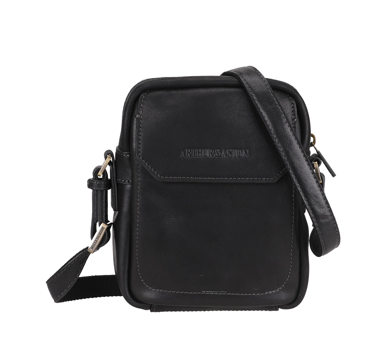 Martin Leather XL Crossbody Bag 2358-10