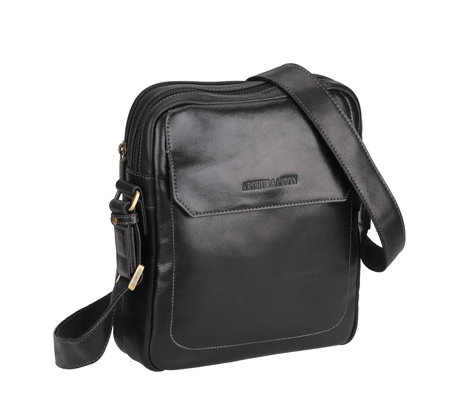 Martin Leather XL Crossbody Bag